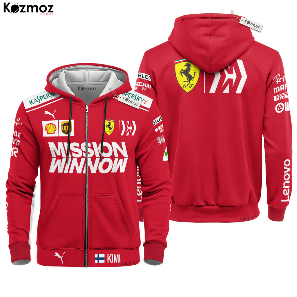 Kimi Raikkonen Racing Costume 2018 Collection - SF  Racing Team -