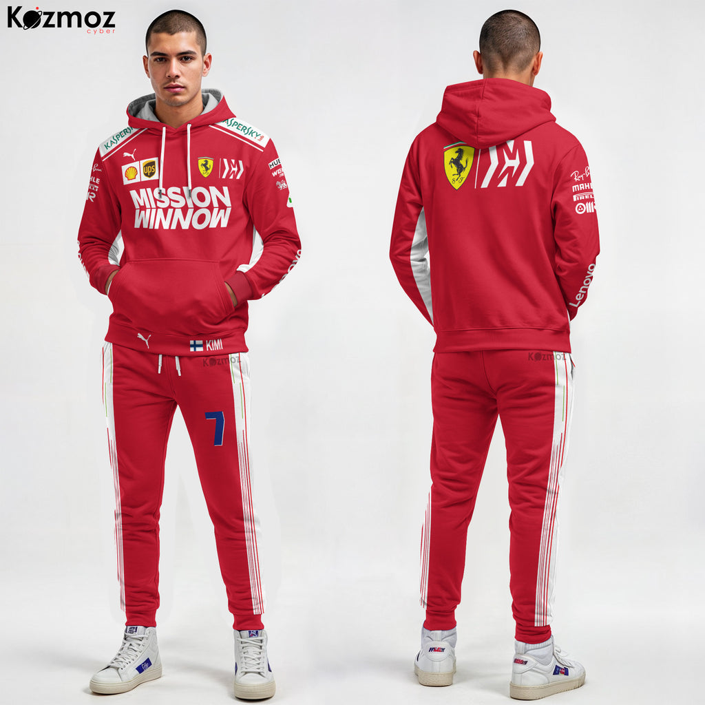 Kimi Raikkonen Racing Costume 2018 Collection - SF  Racing Team -