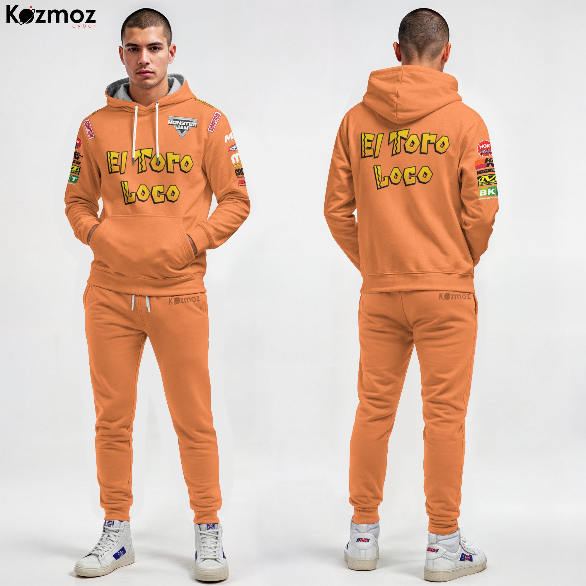 Marc McDonald El Toro Loco Monster Truck Racing Costume Collection - Monster JamTeam -