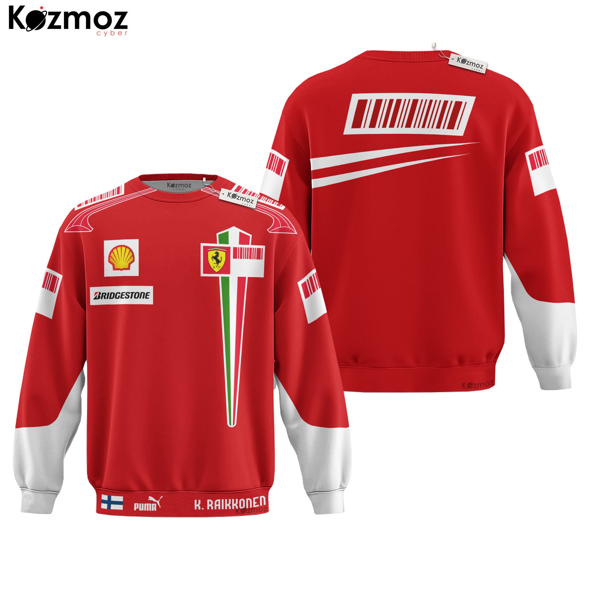 Kimi Raikkonen Racing Costume 2007 Original Collection - SF Racing Team -