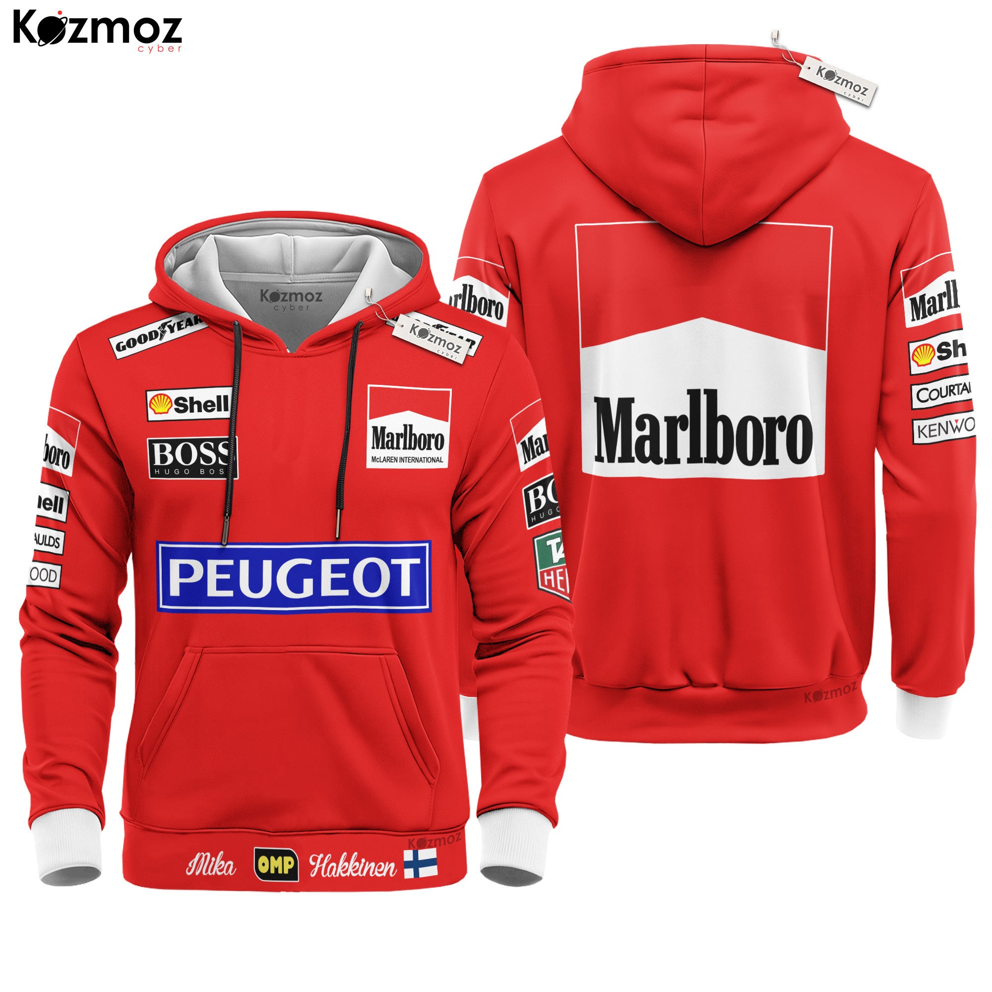 Mika Hakkinen Racing Costume West 1998 Collection - McLaren  Racing Team -