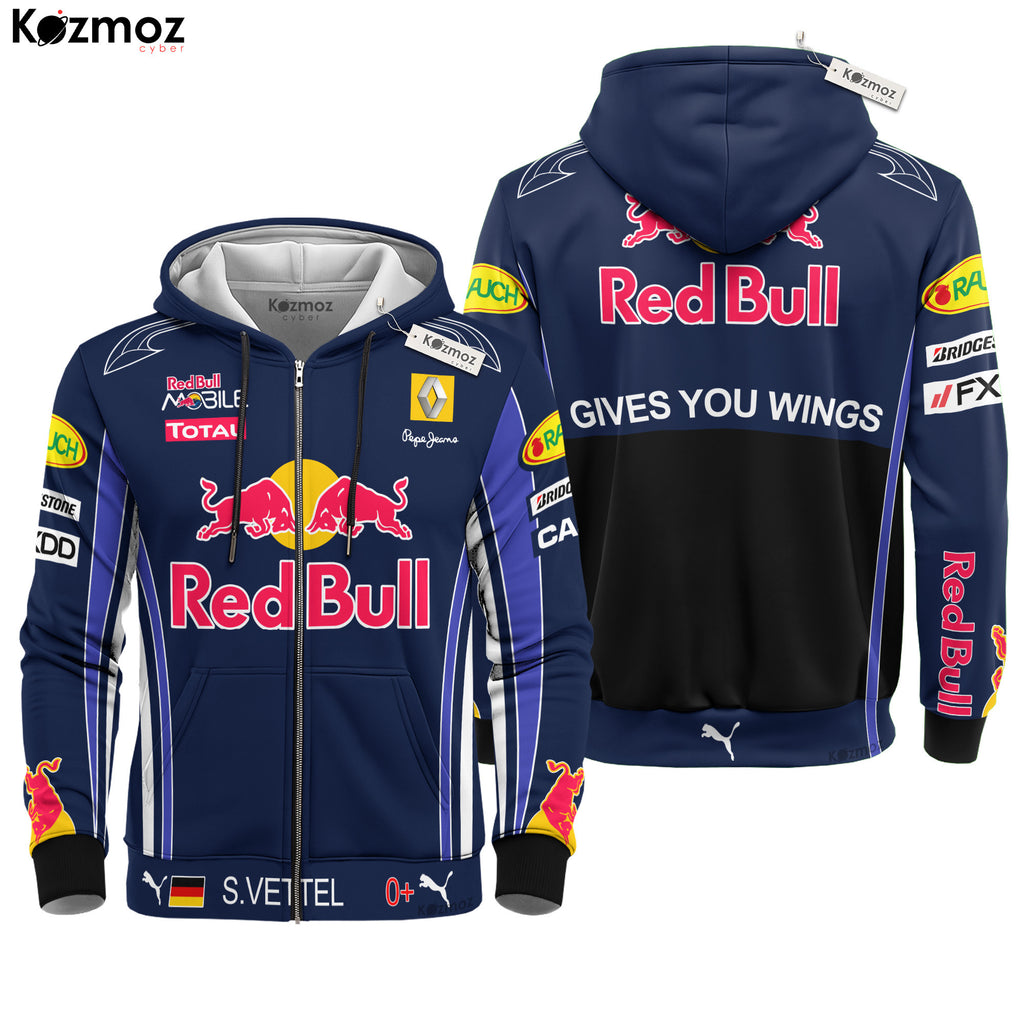 Sebastian Vettel Racing Costume 2010 Collection Red Bull Racing Racing Team -