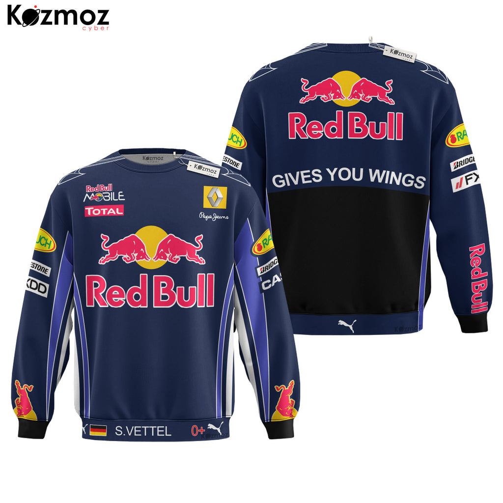 Sebastian Vettel Racing Costume 2010 Collection Red Bull Racing Racing Team -
