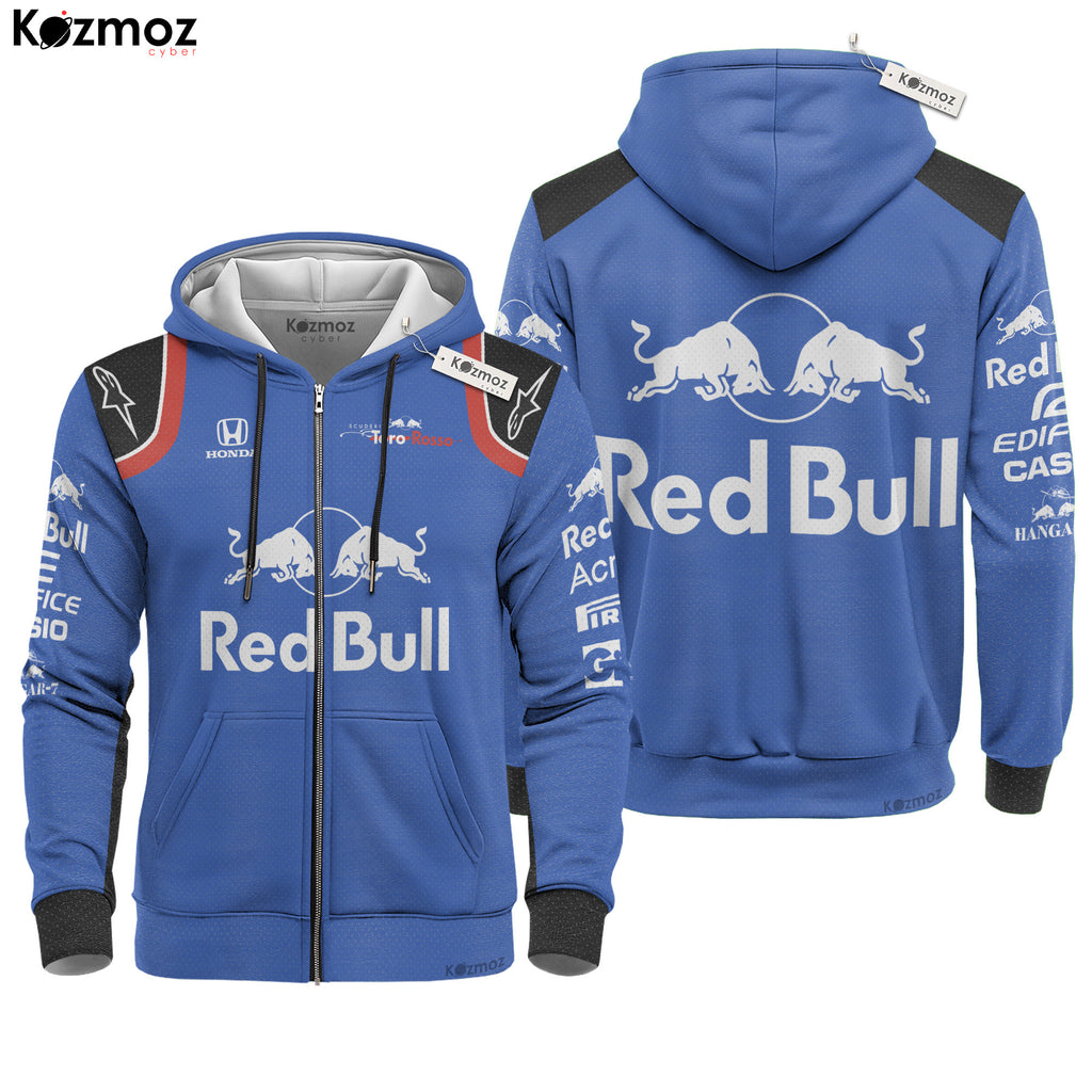 Pierre Gasly Red Bull Race Suit 2017 Collection - Racing Team -
