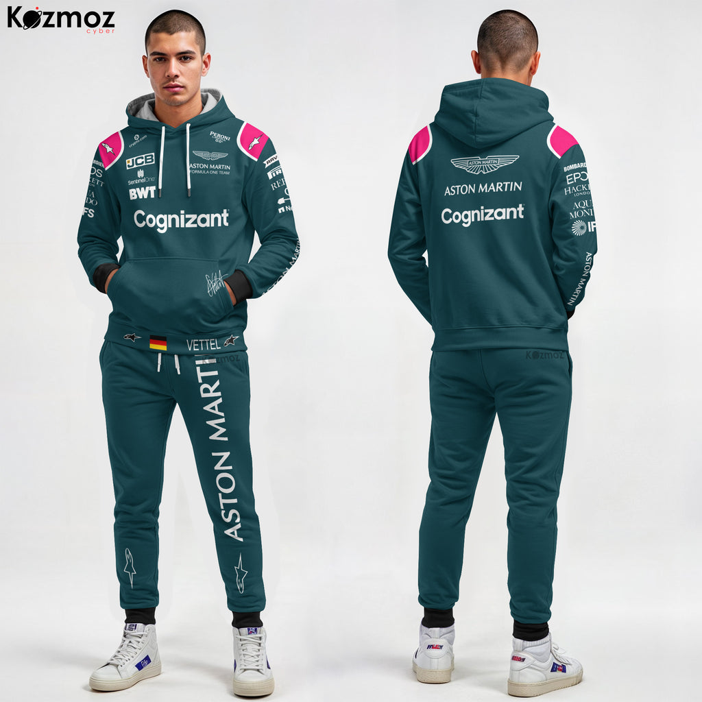 Sebastian Vettel Racing Costume 2021 Collection Aston Martin  Racing Team -