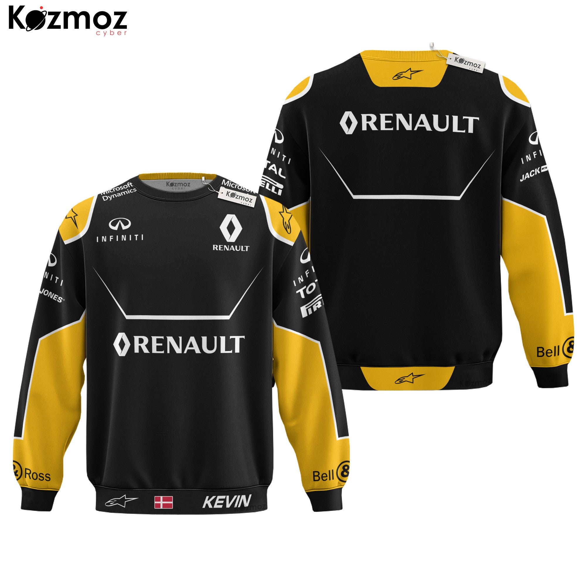 Kevin Magnussen Racing Costume 2016 Renault  Racing Team -