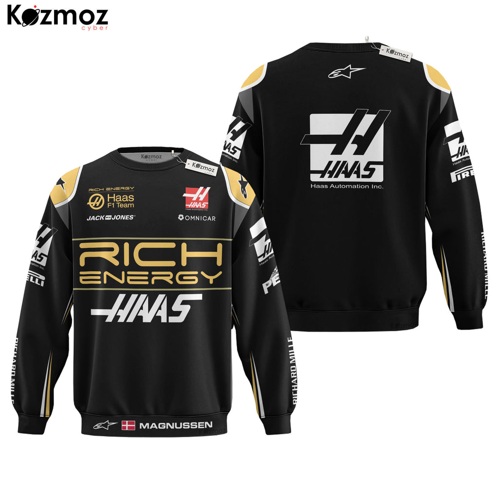 Kevin Magnussen Racing Costume 2019 Haas Brazilian GP Race Uniform -