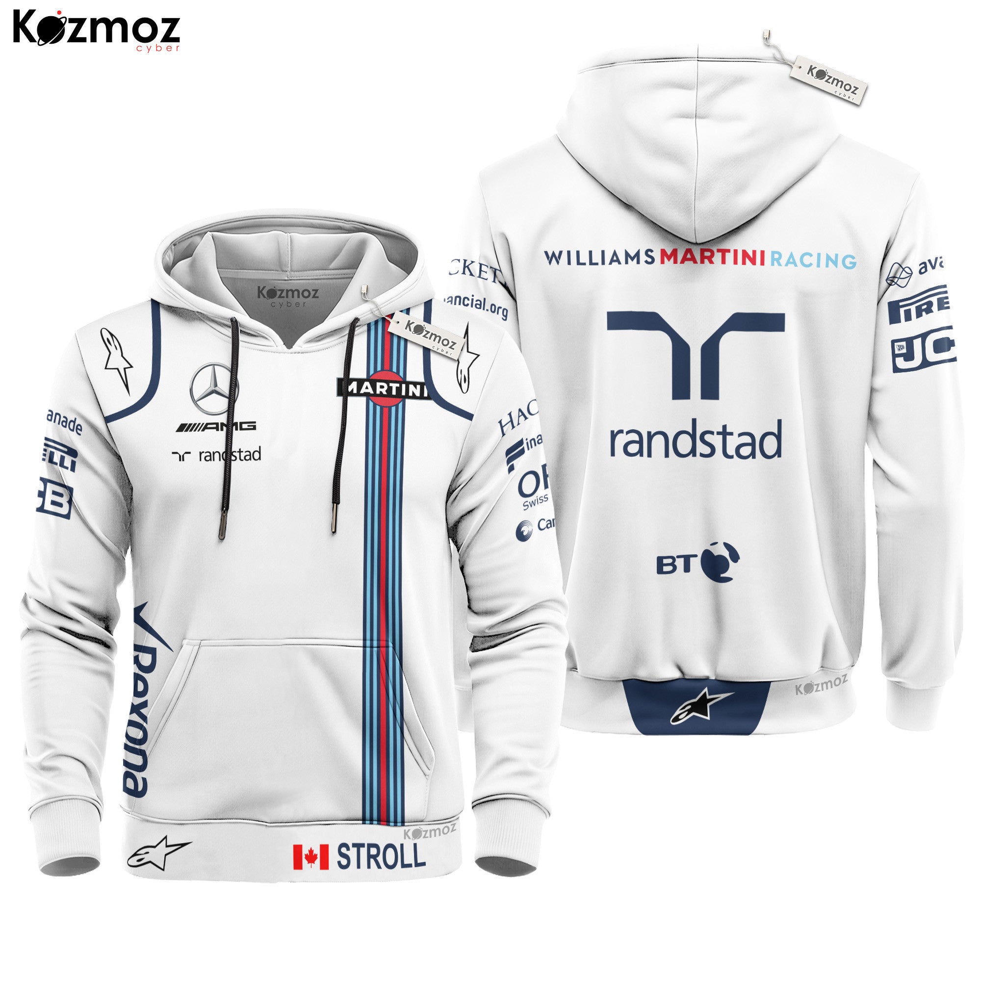 Lance Stroll Racing Costume 2017 Williams  Racing Team -