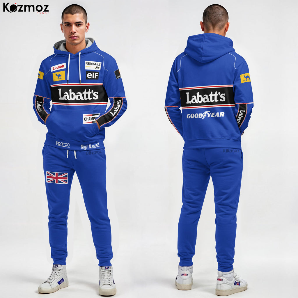 Nigel Mansell Racing Costume 1992 Williams Racing Team -