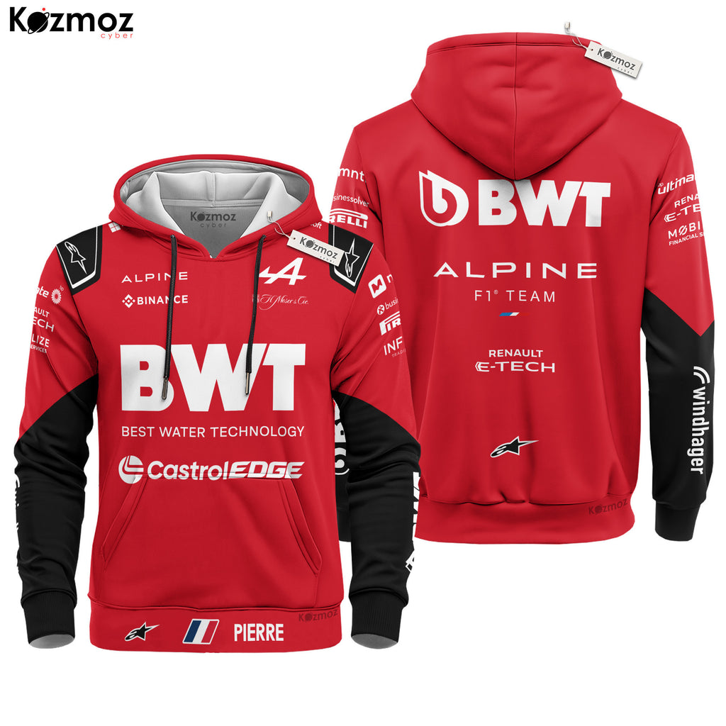 Pierre Gasly BWT Team Alpine x Deadpool & Wolverine Racing Costume Belgian GP -