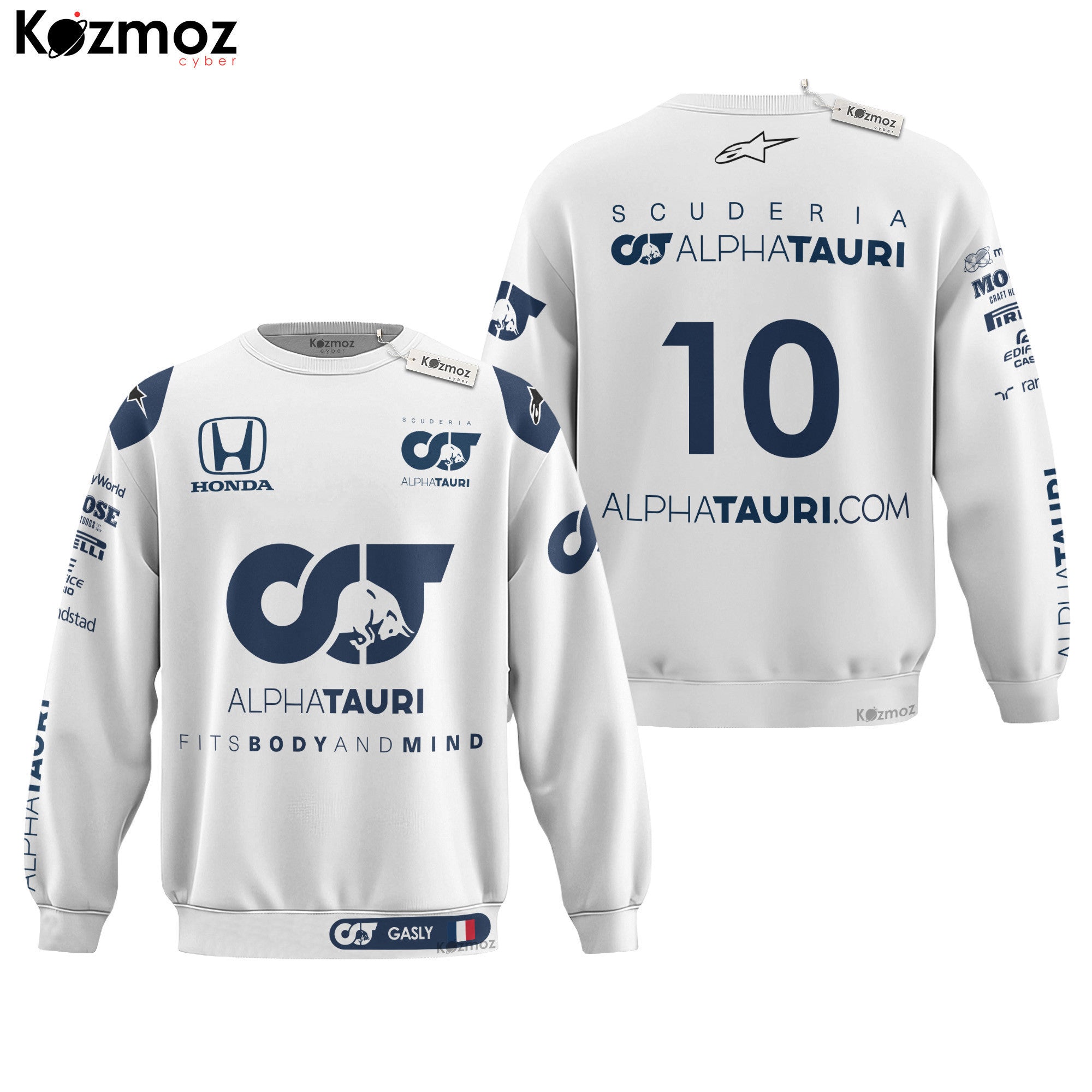 Pierre Gasly Racing Costume 2020 AlphaTauri  Racing Team -