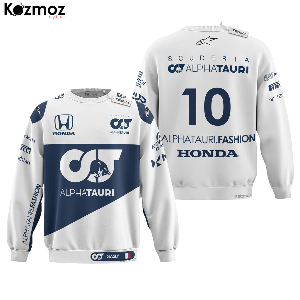 Pierre Gasly Racing Costume 2021 AlphaTauri  Racing Team -