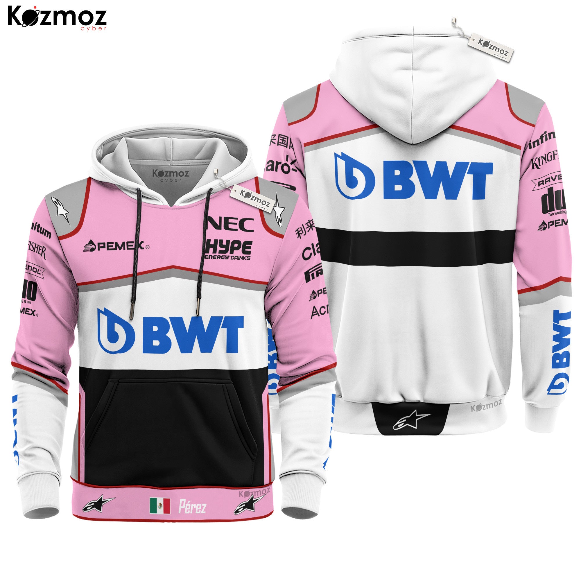 Sergio Perez Racing Suit 2018 Collection - BWT Sahara Force India Team