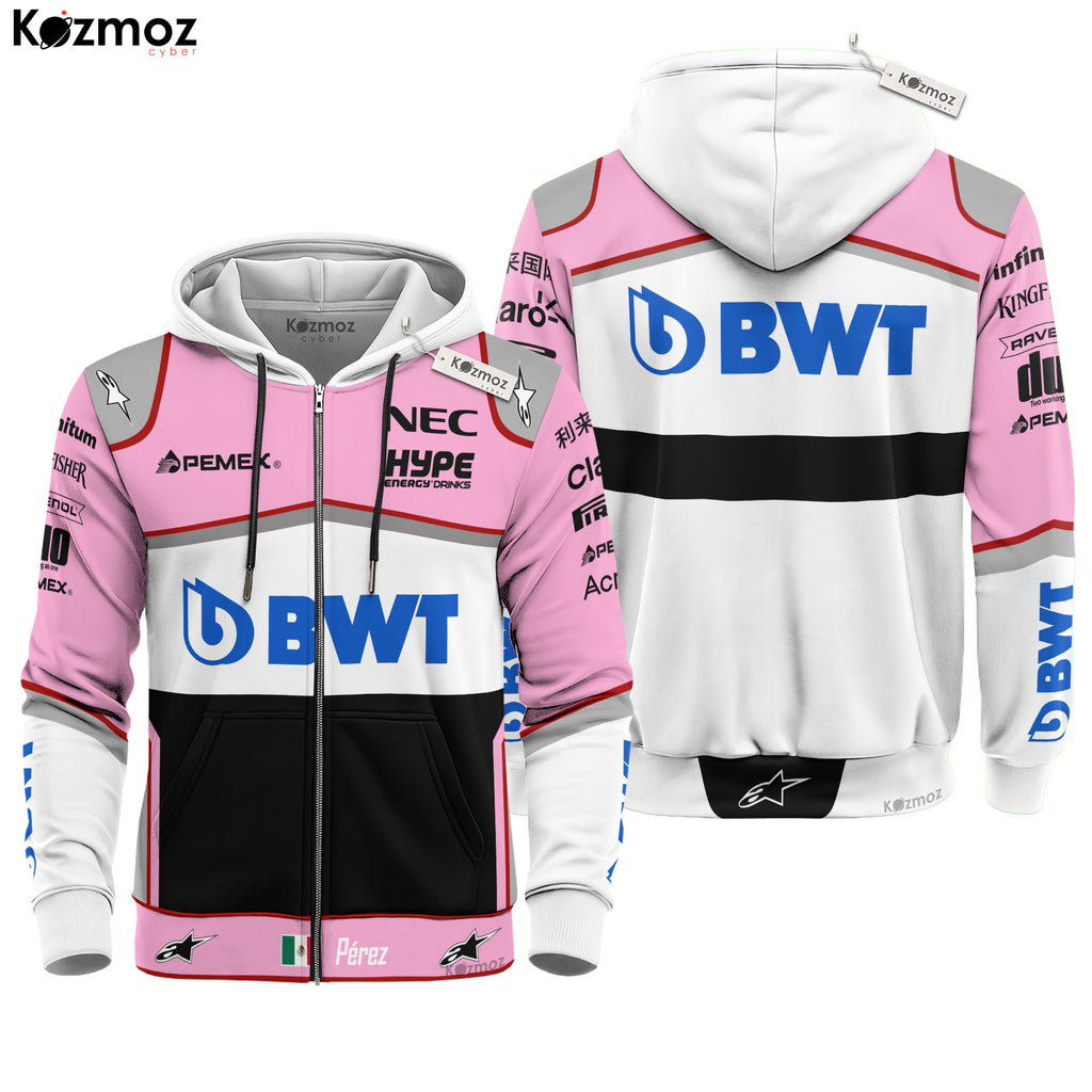Sergio Perez Racing Suit 2018 Collection - BWT Sahara Force India Team