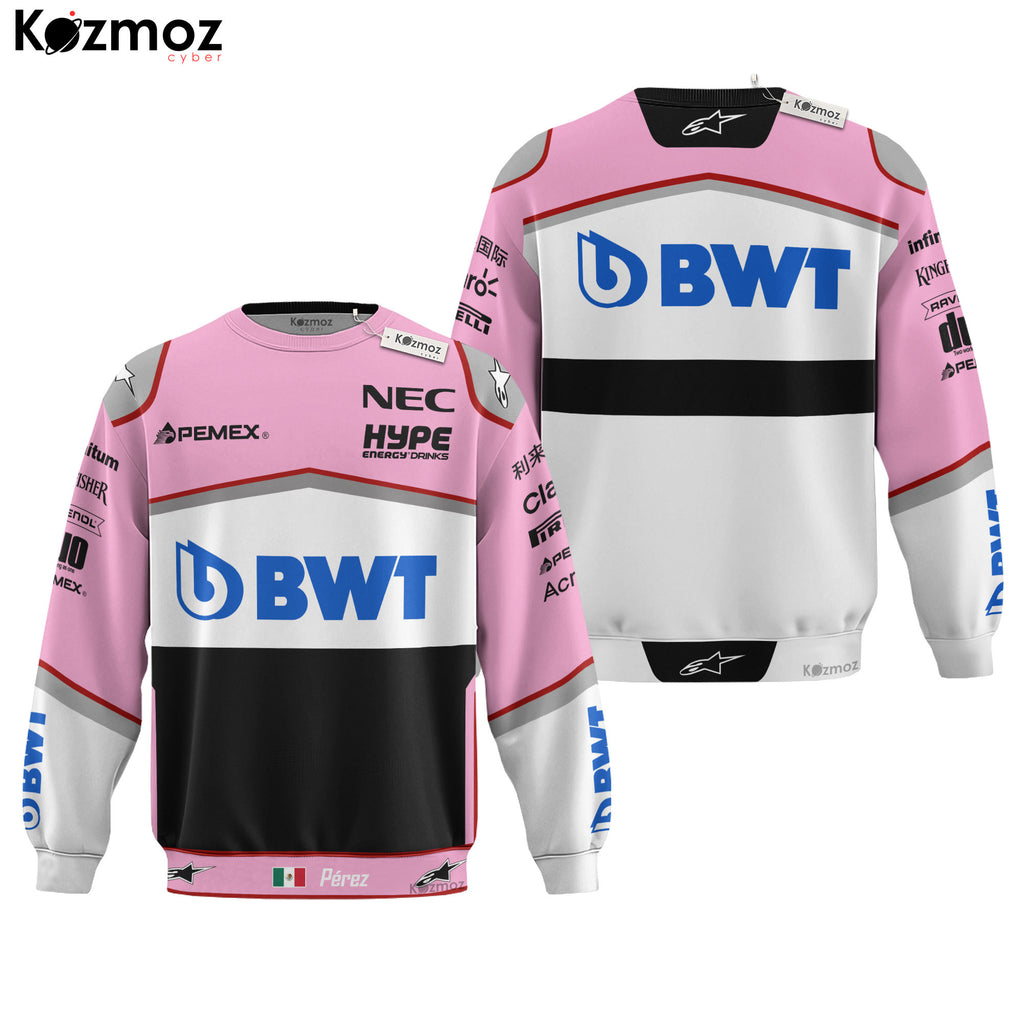 Sergio Perez Racing Suit 2018 Collection - BWT Sahara Force India Team