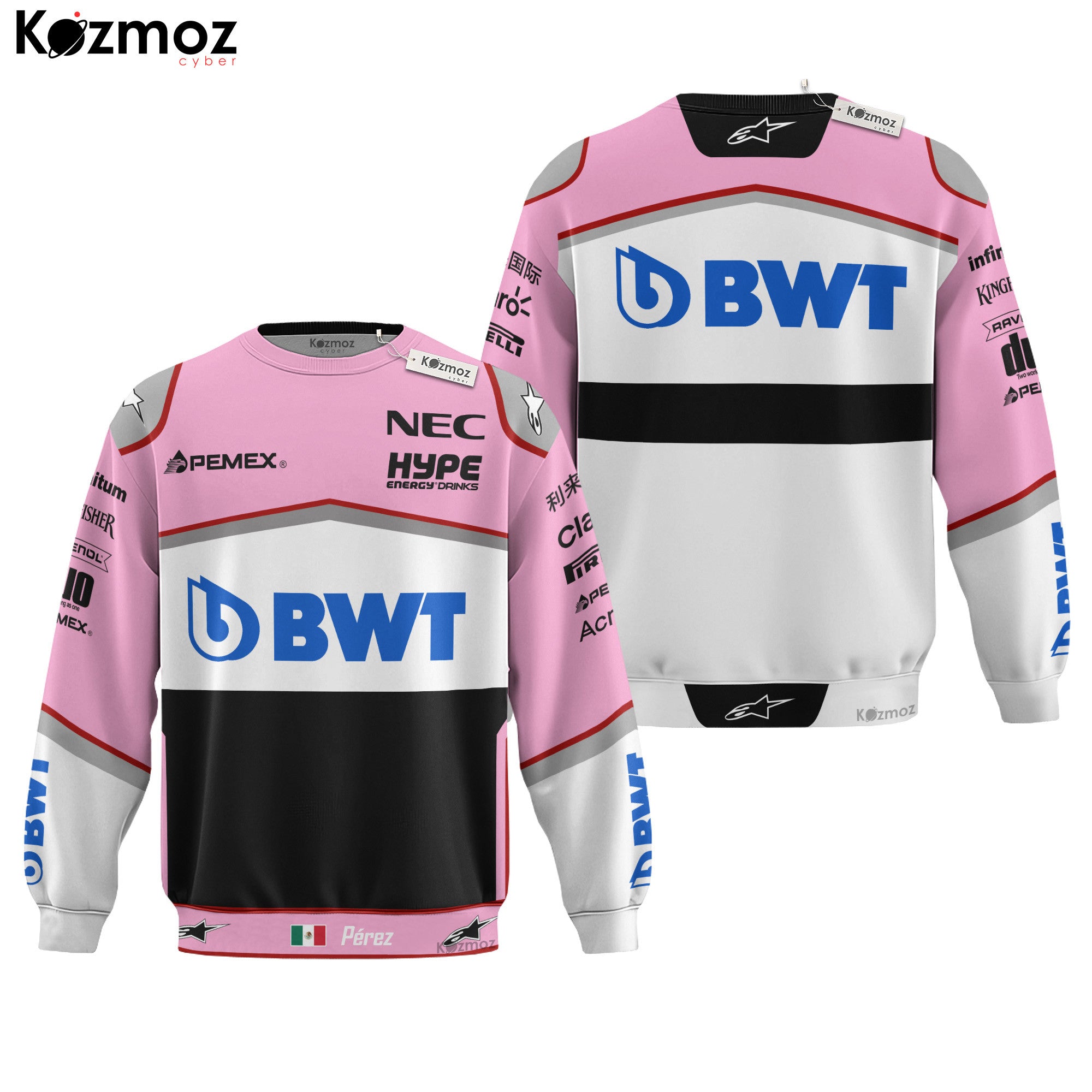 Sergio Perez Racing Suit 2018 Collection - BWT Sahara Force India Team