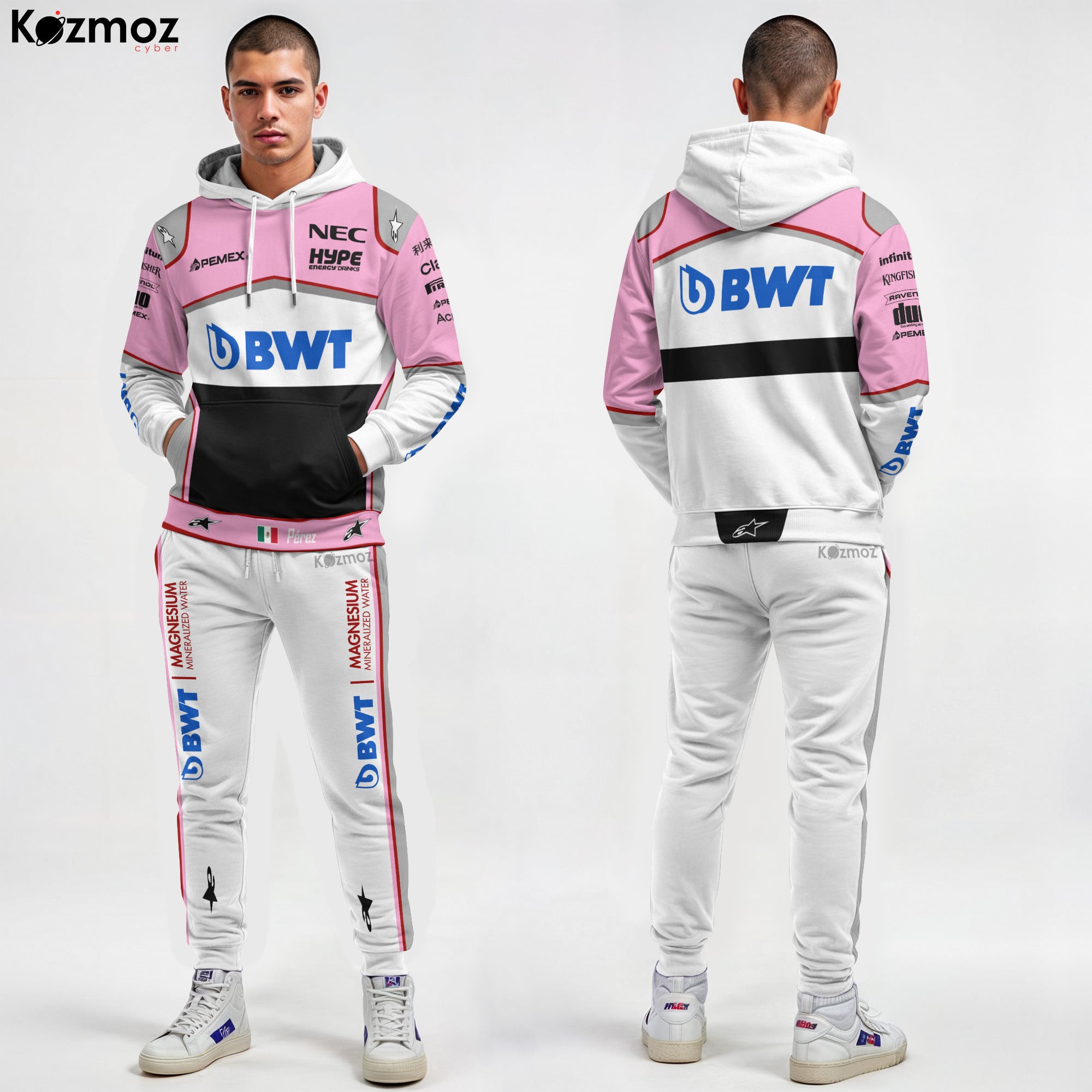 Sergio Perez Racing Suit 2018 Collection - BWT Sahara Force India Team