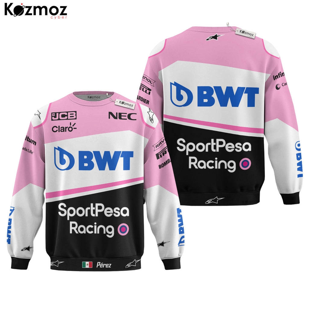 Sergio Perez Racing Suit 2019 Collection - BWT SportPesa Racing Point  Team