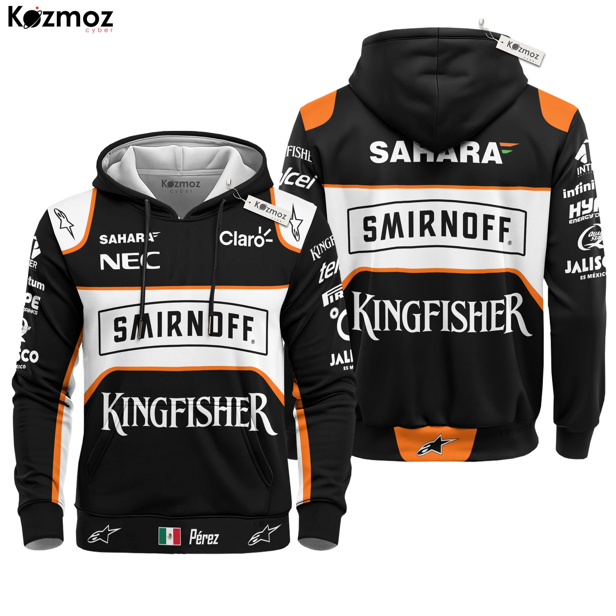 Sergio Perez Racing Suit 2016 Collection - Sahara Force India  Team
