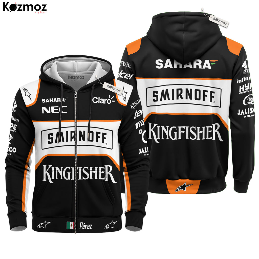 Sergio Perez Racing Suit 2016 Collection - Sahara Force India  Team