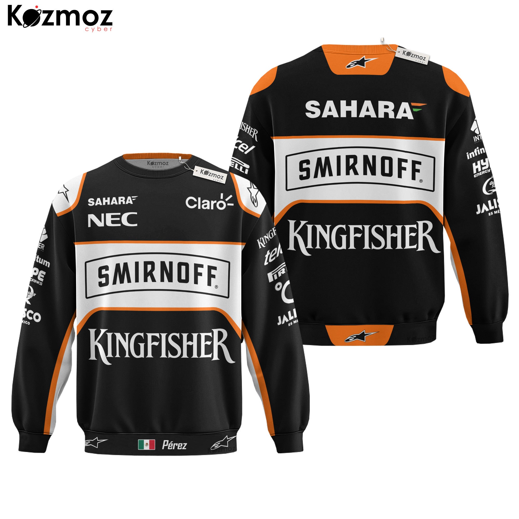 Sergio Perez Racing Suit 2016 Collection - Sahara Force India  Team
