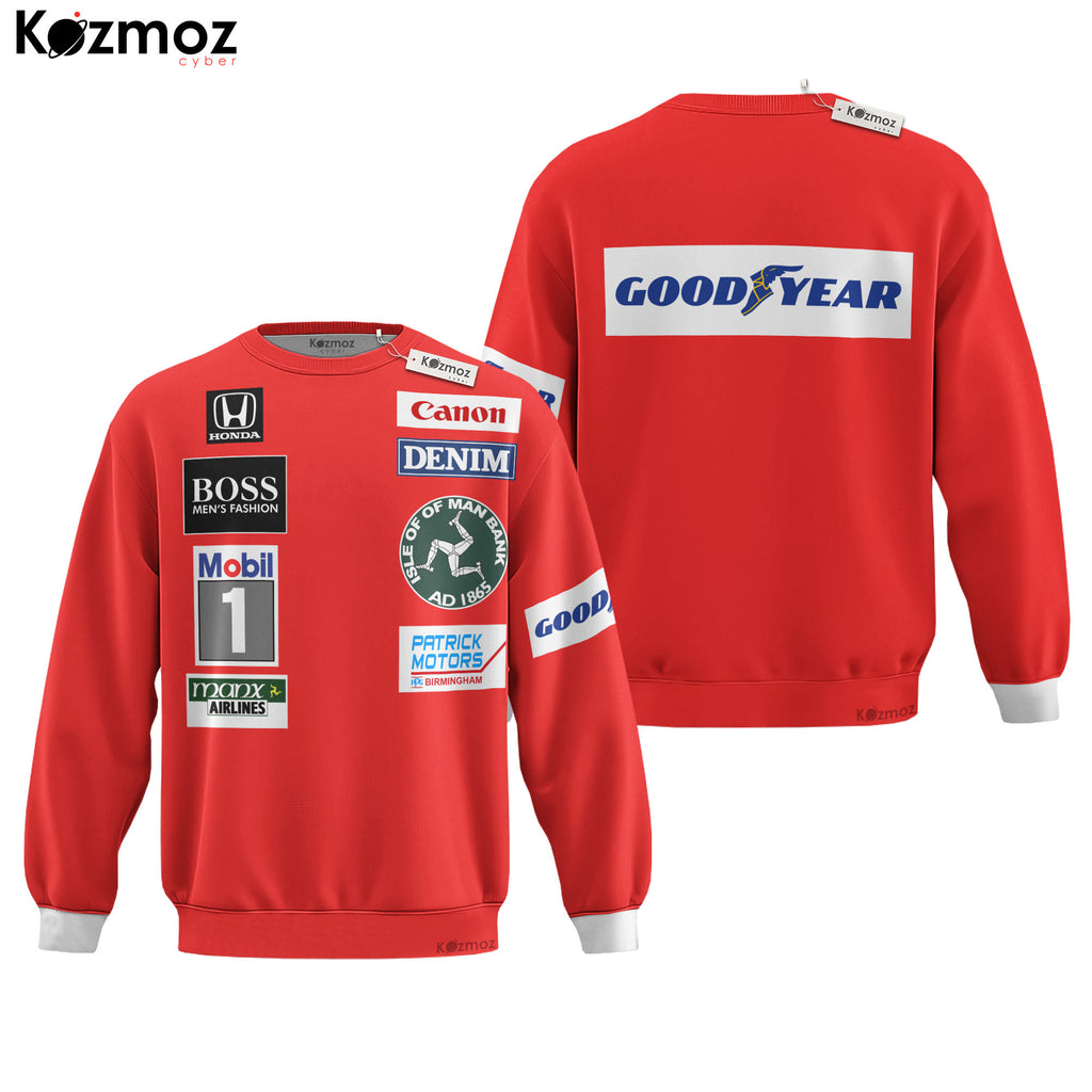 Nigel Mansell Racing Suit 1985 European GP Collection - Canon Williams Honda  Team