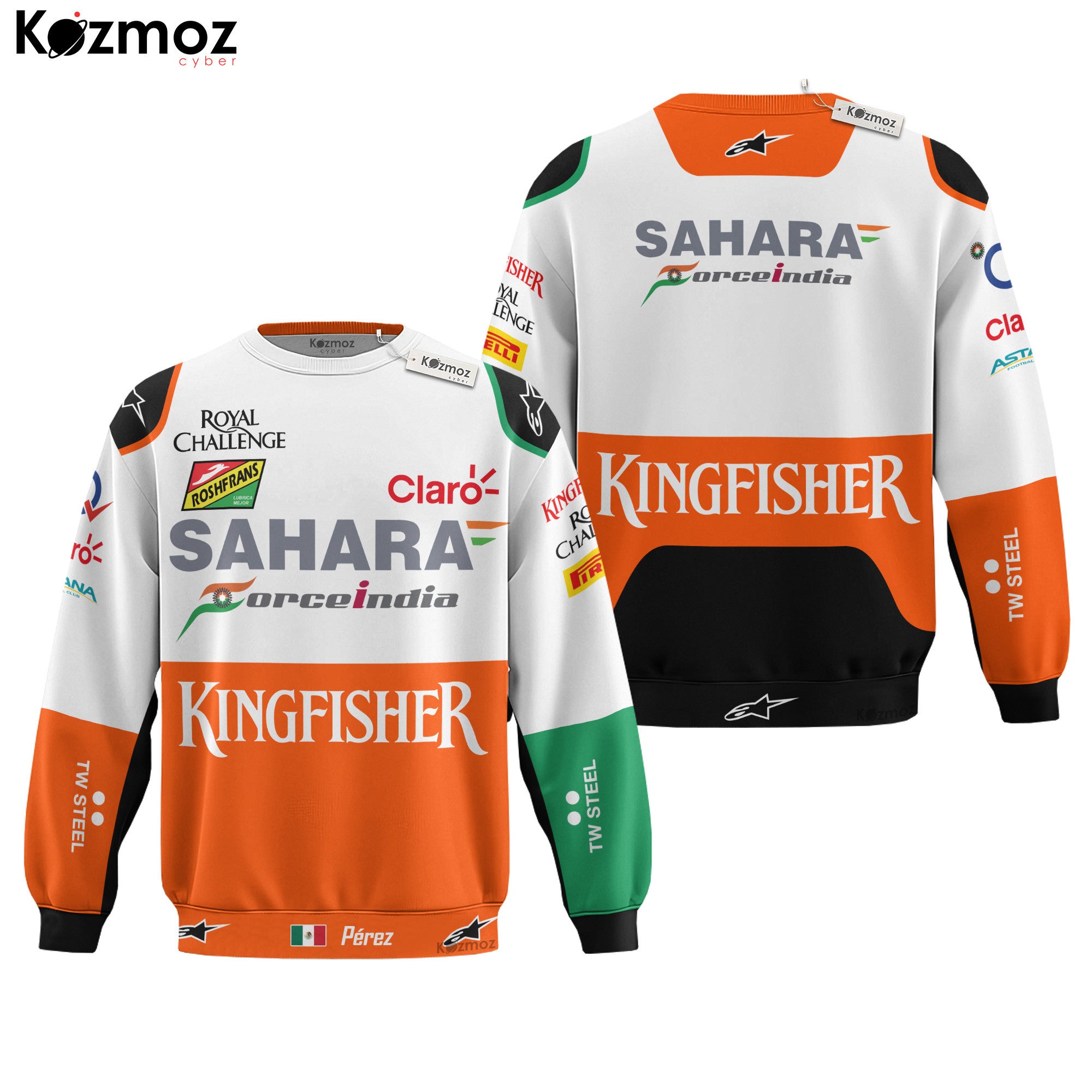 Sergio Perez Racing Suit 2014 Collection - Sahara Force India  Team