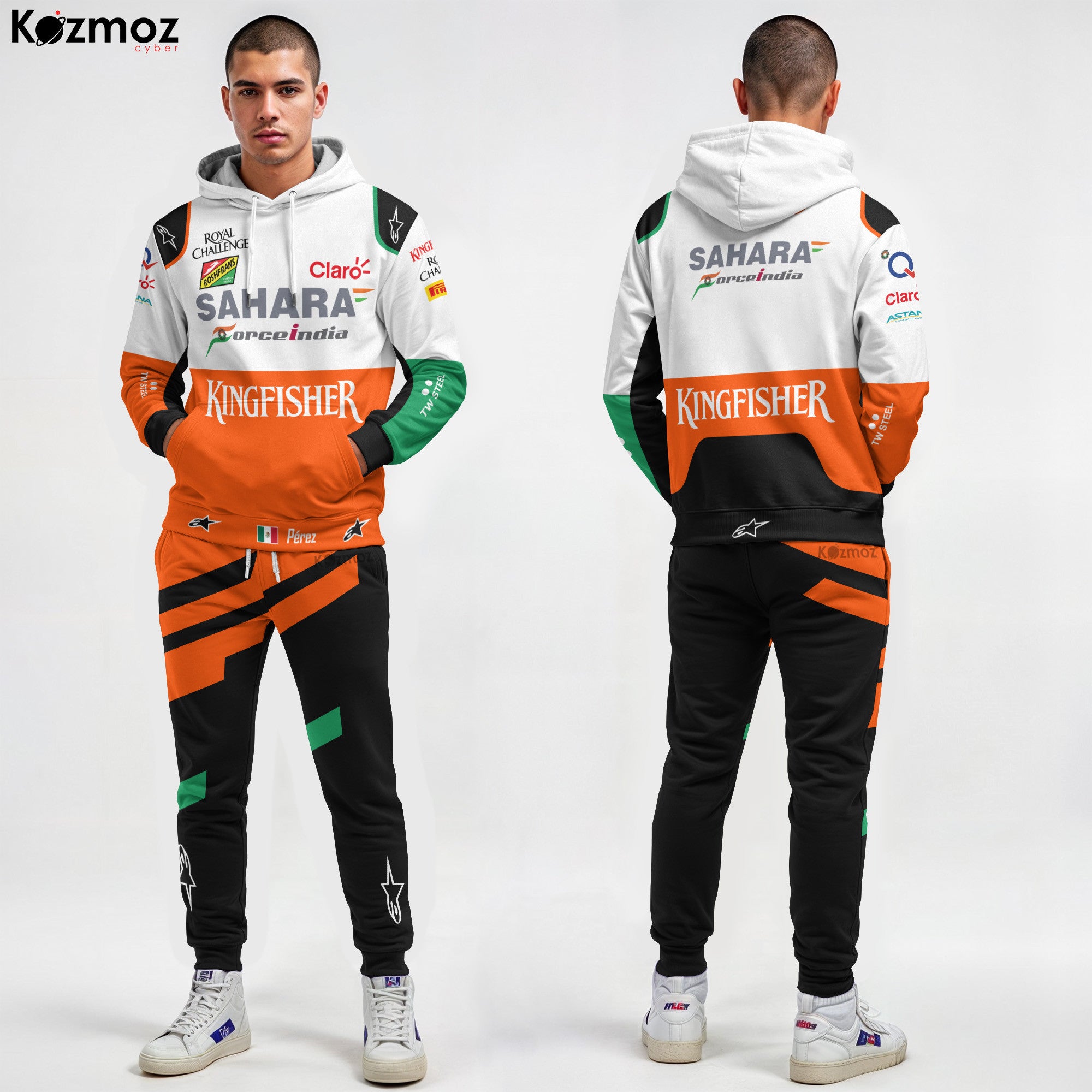 Sergio Perez Racing Suit 2014 Collection - Sahara Force India  Team