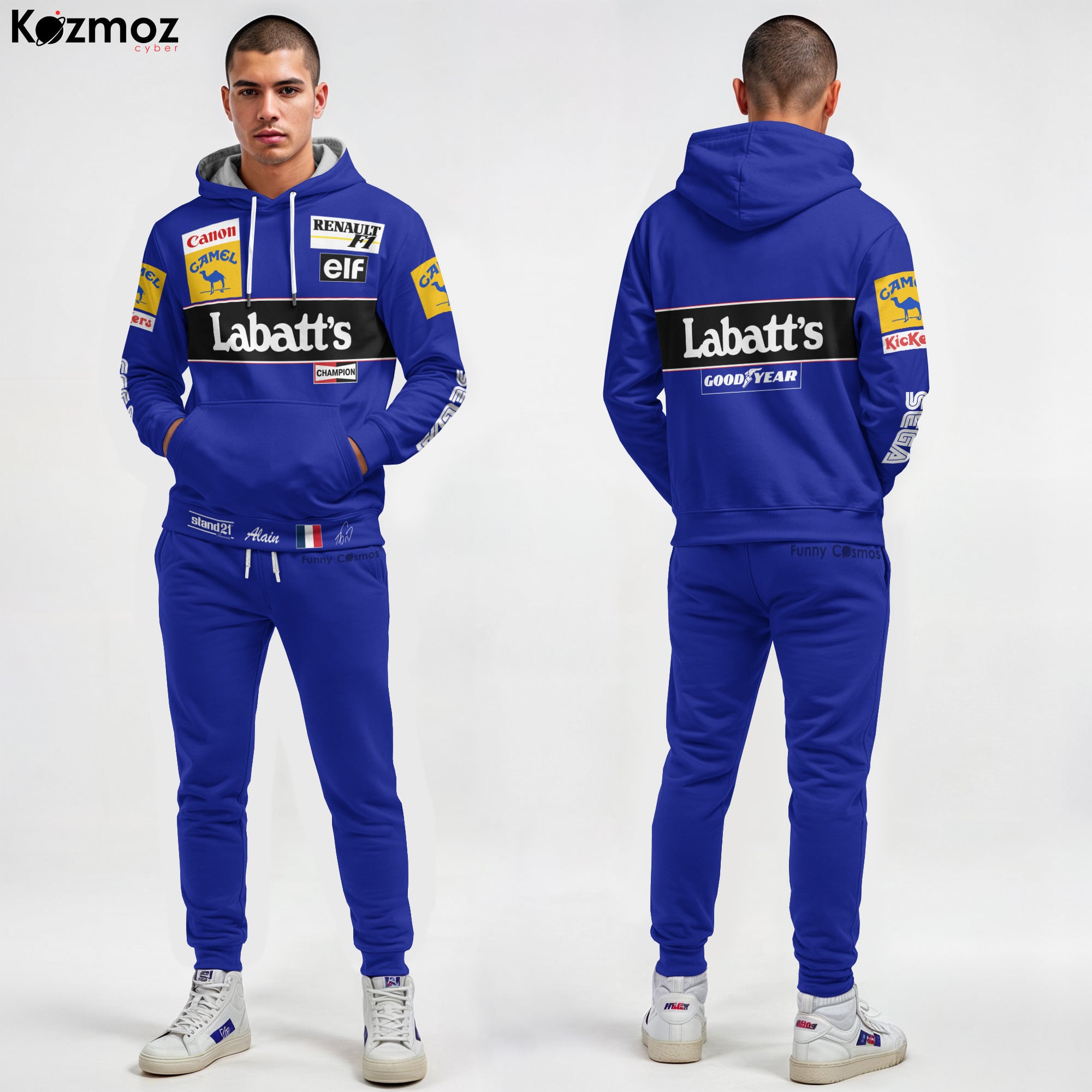 Alain Prost Racing Suit Labatt's 1993 Collection – Williams Renault Team