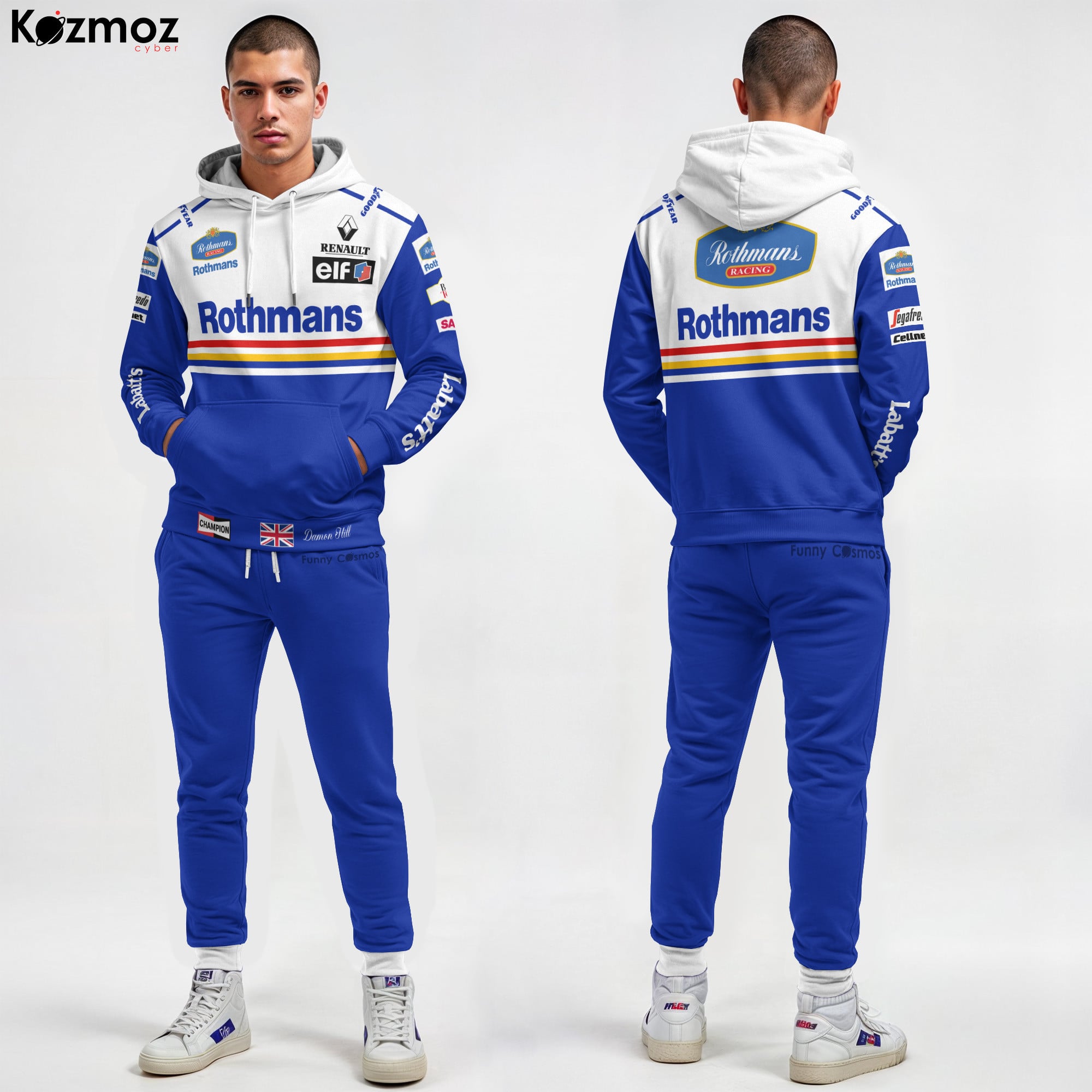 Damon Hill Racing Suit Rothmans 1996 Collection - Williams Renault Team