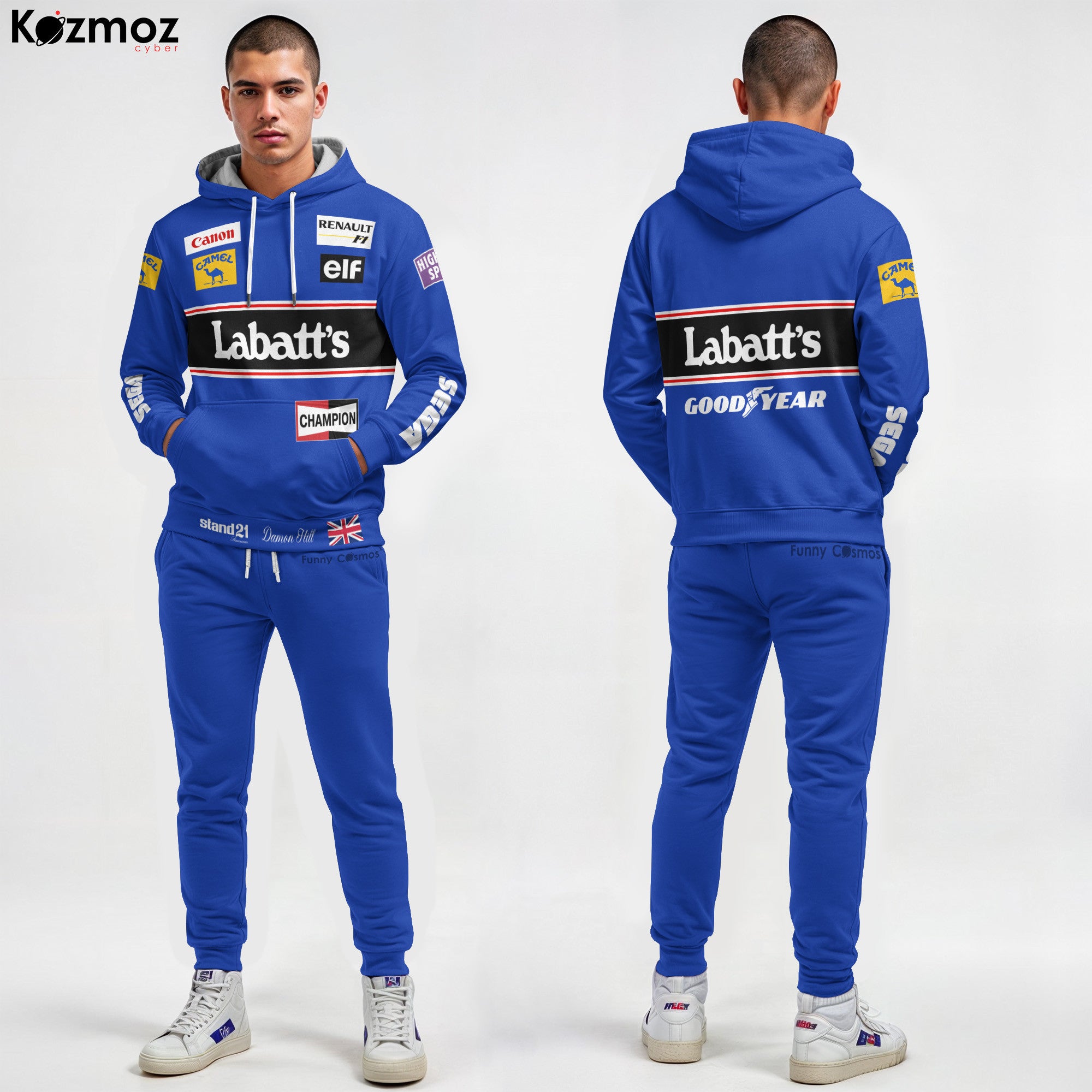 Damon Hill Racing Suit Canon 1993 Collection - Williams Renault Team