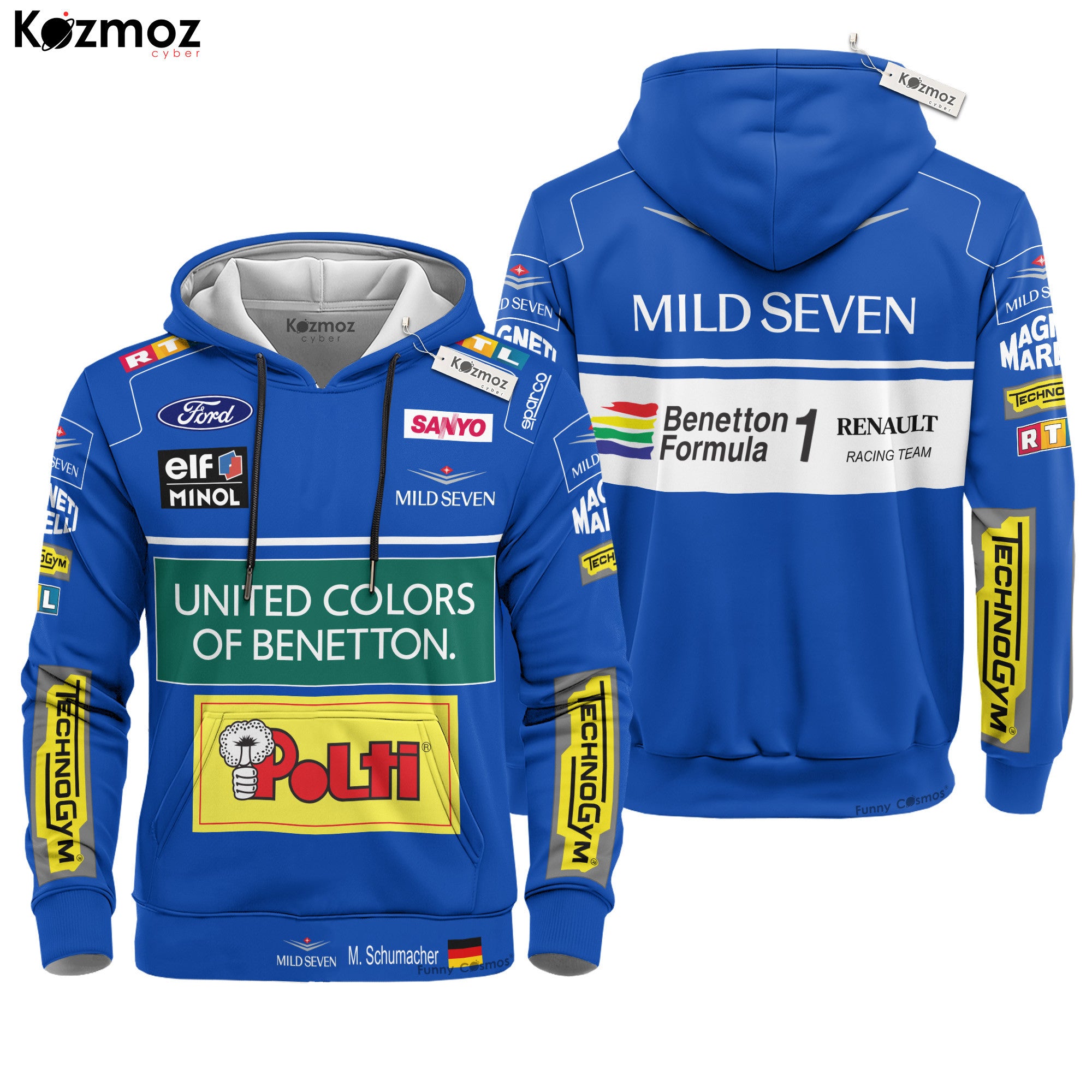 MSC Racing Suit 1994 Mild Seven Collection - Benetton Team