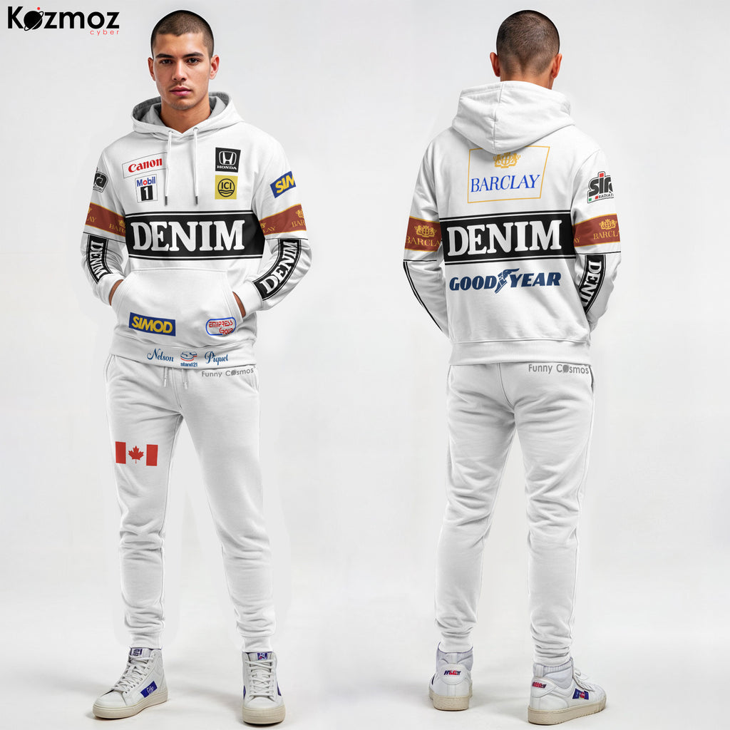 Nelson Piquet Racing Suit Denim 1987 Collection - Williams  Team