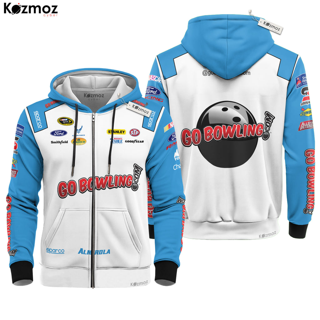 Aric Almirola Racing Costume Go Bowling 2014 Collection - JGR NASCAR Racing Team