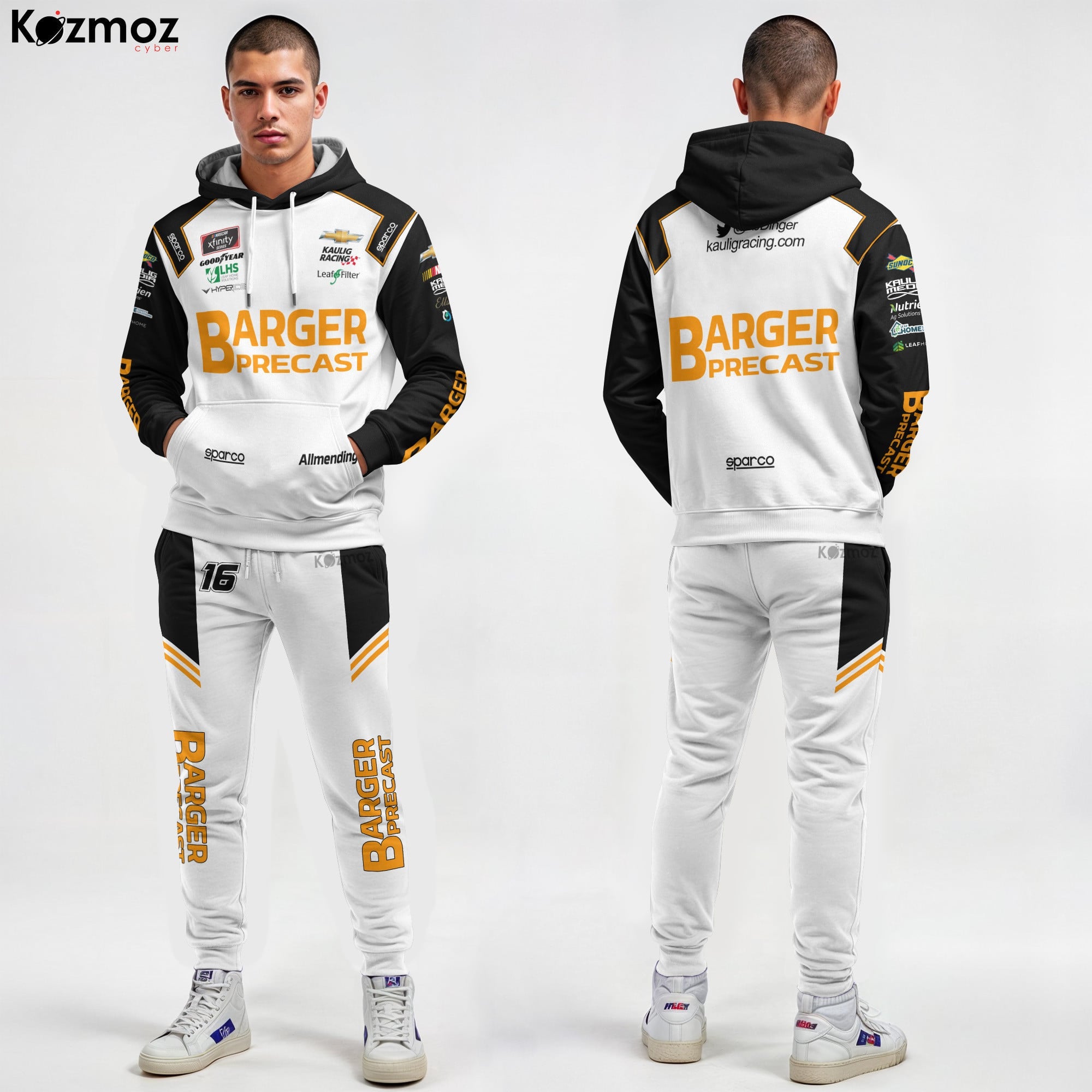 AJ Allmendinger Racing Costume 2008 Barger Precast Collection - Red Bull NASCAR Racing Team
