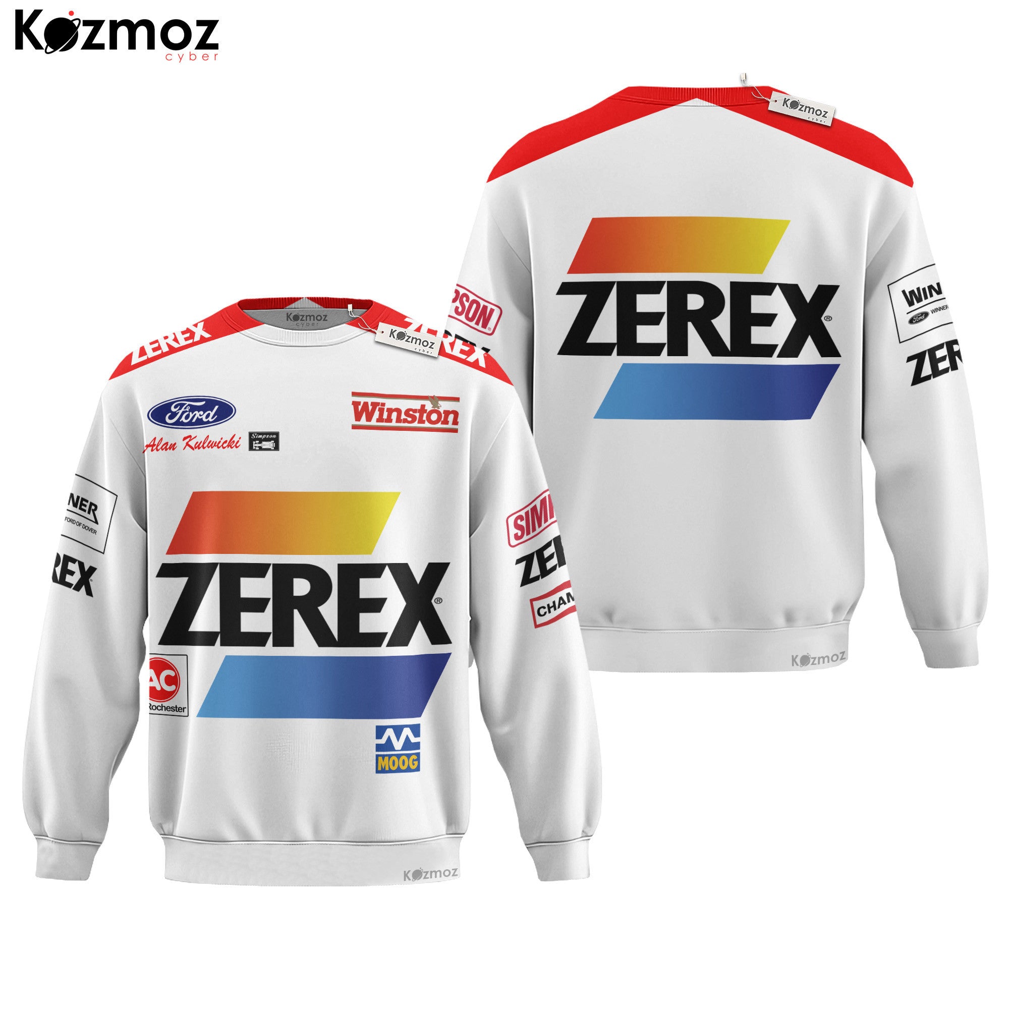 Alan Kulwicki Racing Costume Zerex 1989 Collection - AK Racing NASCAR Racing Team