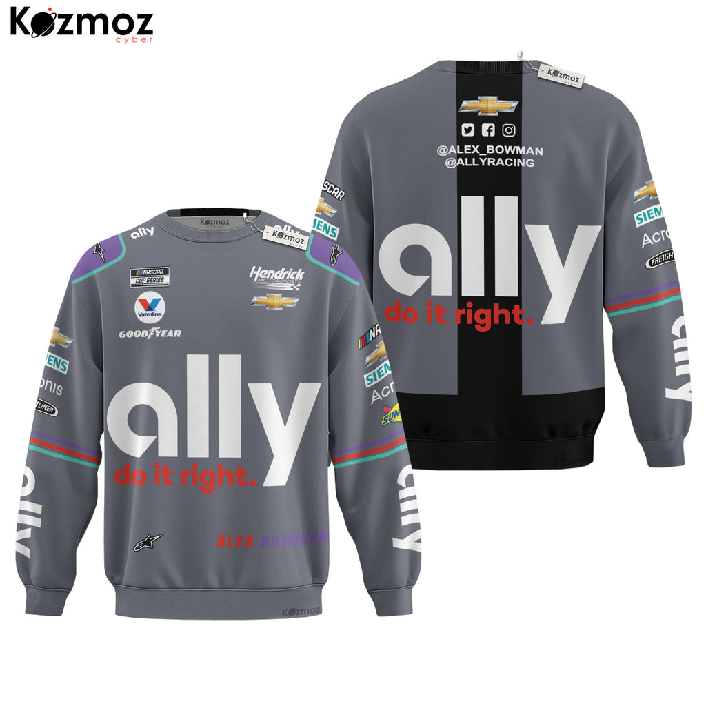 Alex Bowman Racing Suit Ally 2022 Collection - NASCAR Racing Team