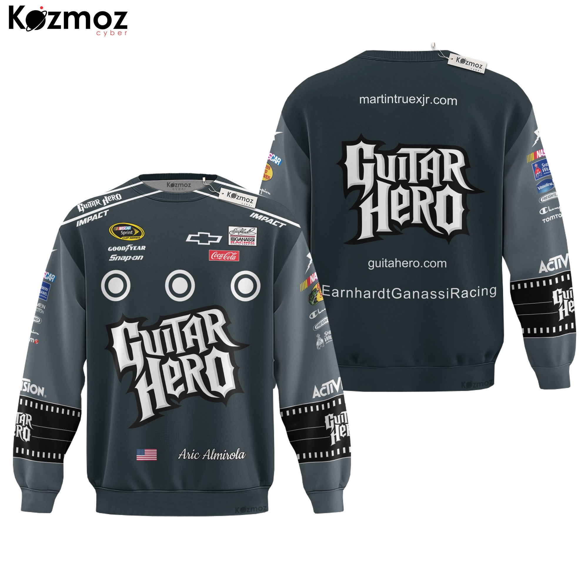 Aric Almirola Racing Suit Guitar Hero 2009 Collection - NASCAR Racing Team