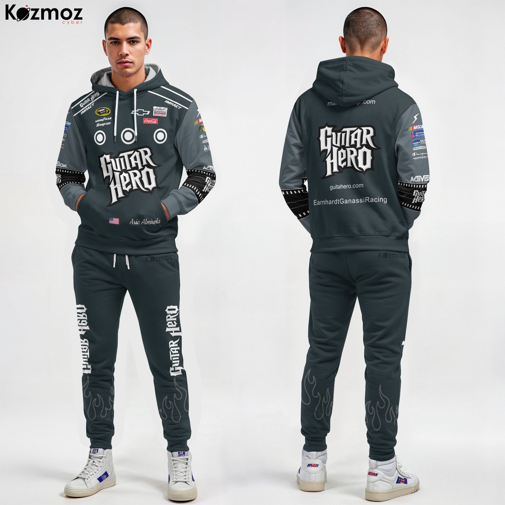 Aric Almirola Racing Suit Guitar Hero 2009 Collection - NASCAR Racing Team