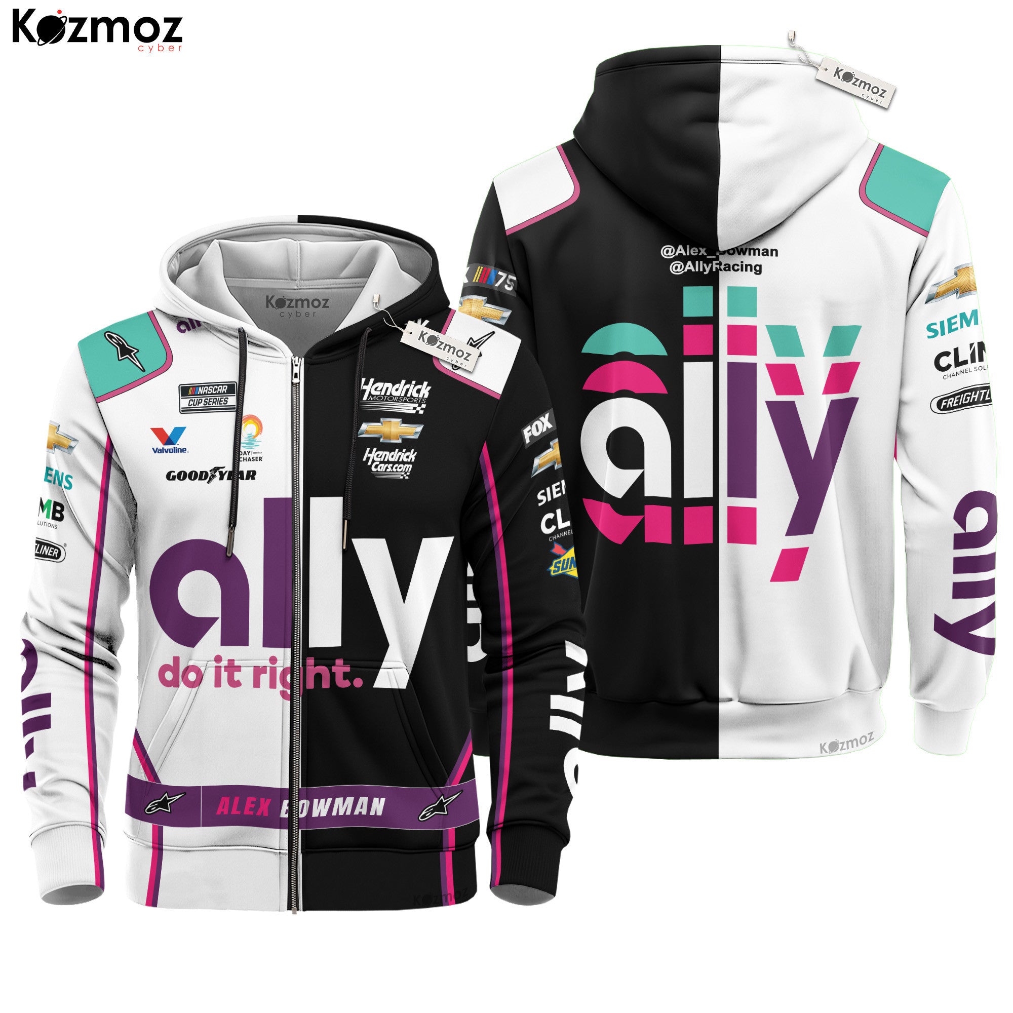 Alex Bowman Racing Suit Ally 2023 Collection - NASCAR Racing Team