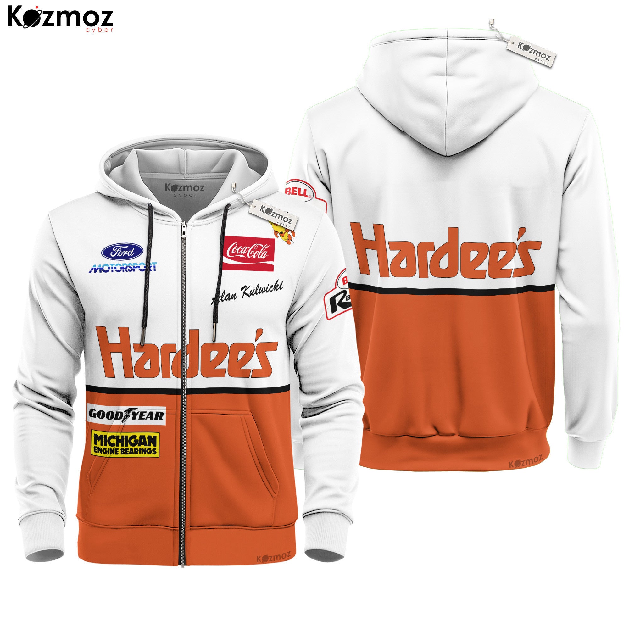 Alan Kulwicki Racing Suit Hardee 1993 Collection - NASCAR Racing Team