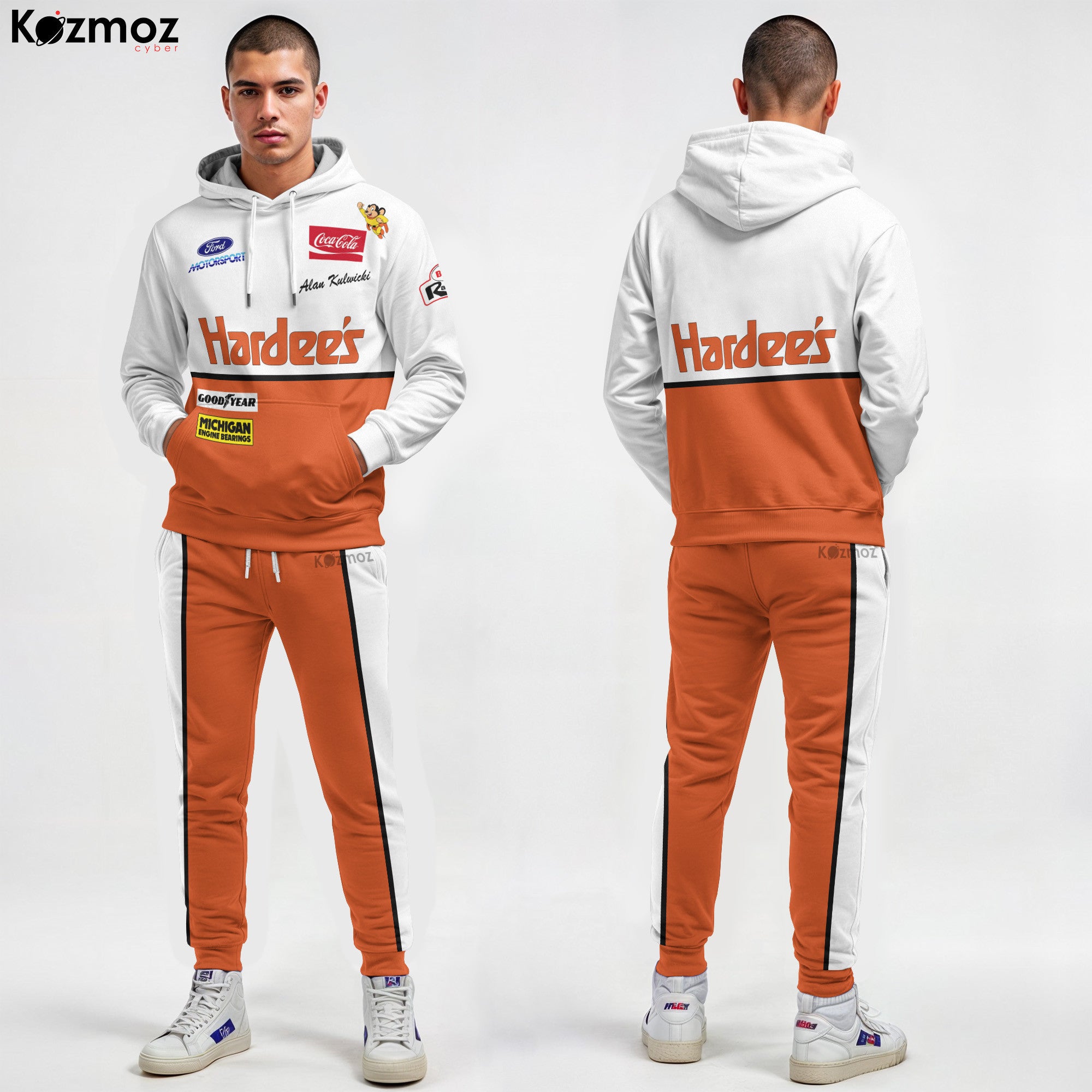 Alan Kulwicki Racing Suit Hardee 1993 Collection - NASCAR Racing Team