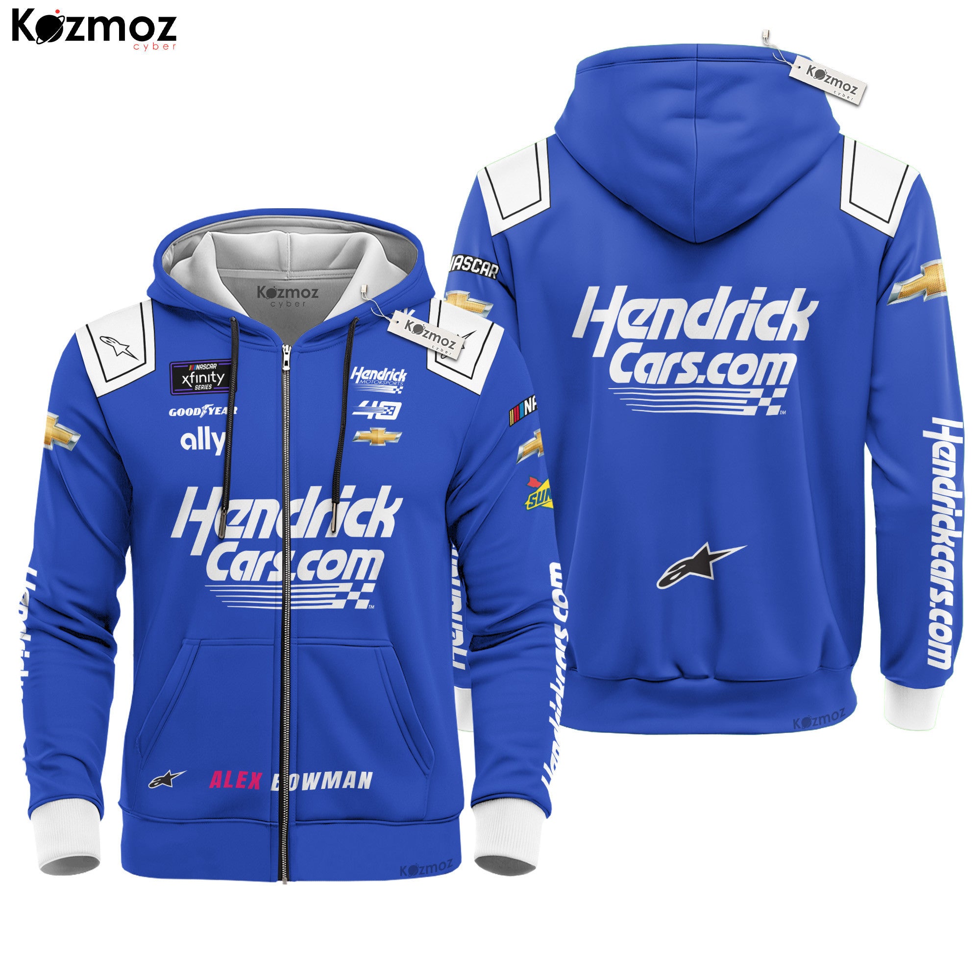 Alex Bowman Racing Suit Hendrick Motorsports 2024 Collection - NASCAR Racing Team