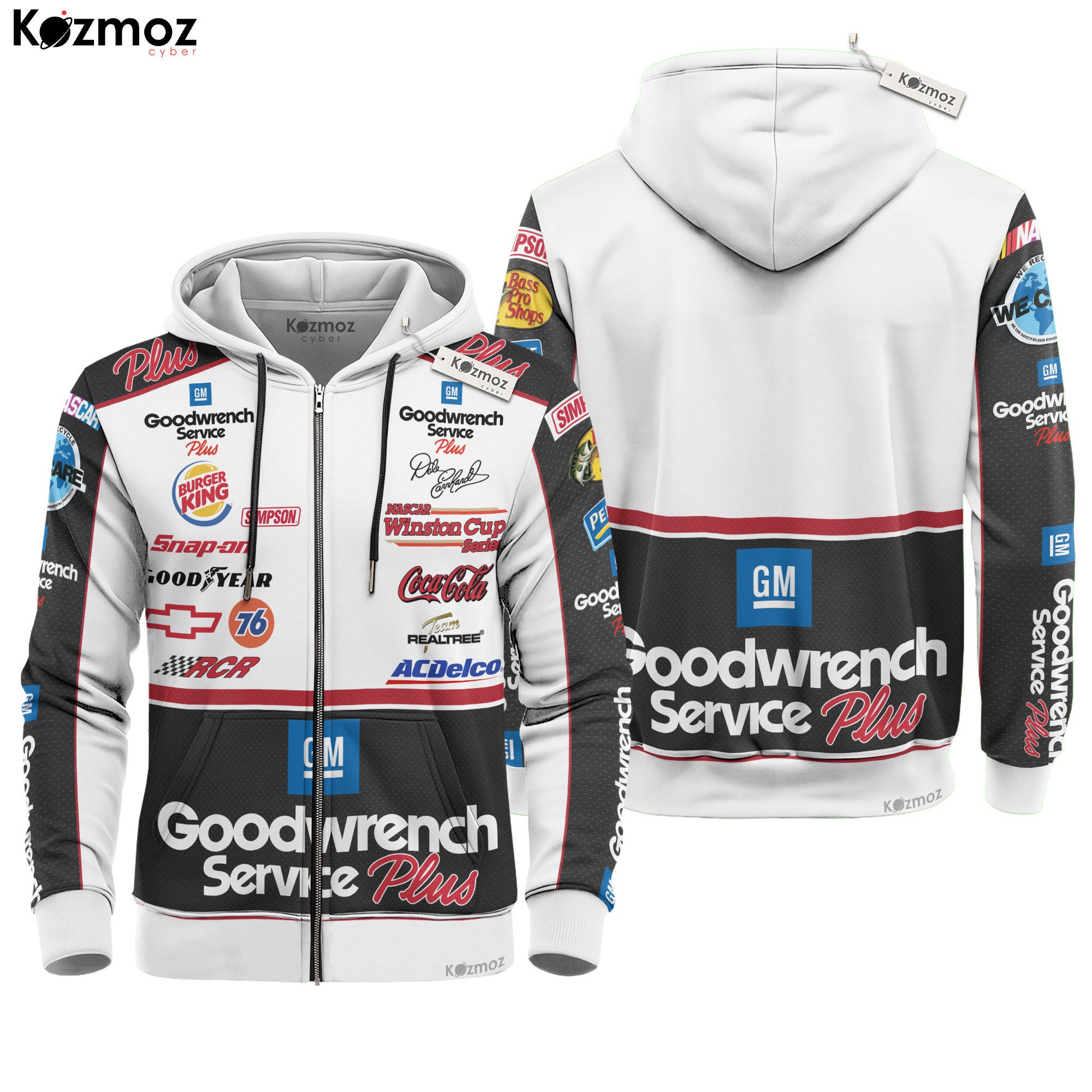 Dale Earnhardt Sr. Racing Suit Goodwrench Service Plus 2001 Collection - RCR NASCAR Racing Team