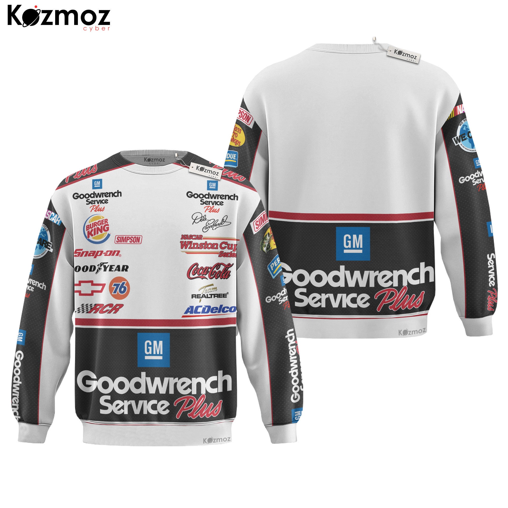 Dale Earnhardt Sr. Racing Suit Goodwrench Service Plus 2001 Collection - RCR NASCAR Racing Team