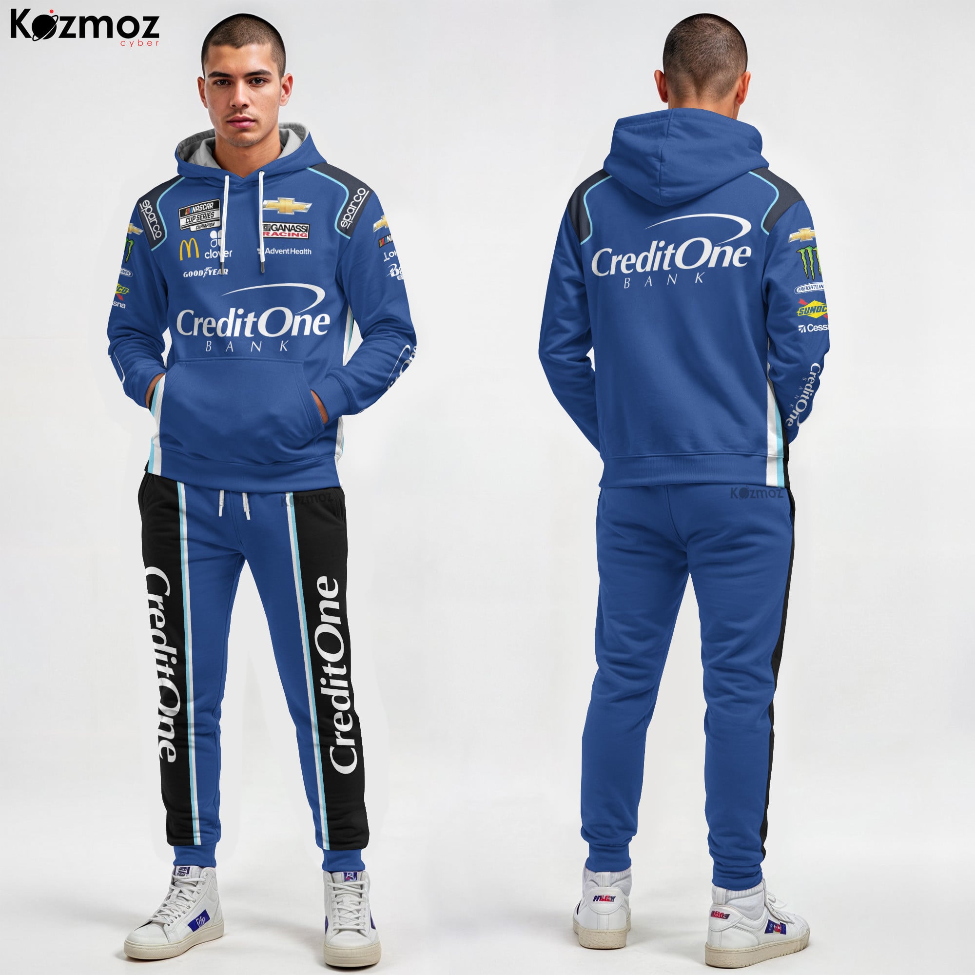 Matt Kenseth Racing Suit Credit One Bank 2020 Collection - NASCAR Racing Team