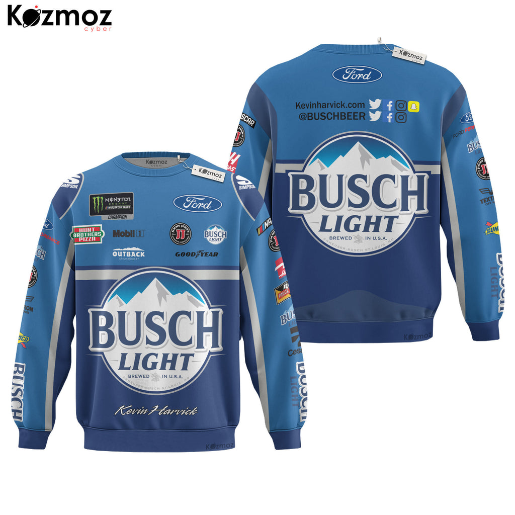 Kevin Harvick Racing Suit Busch Beer 2017 Collection - NASCAR Racing Team