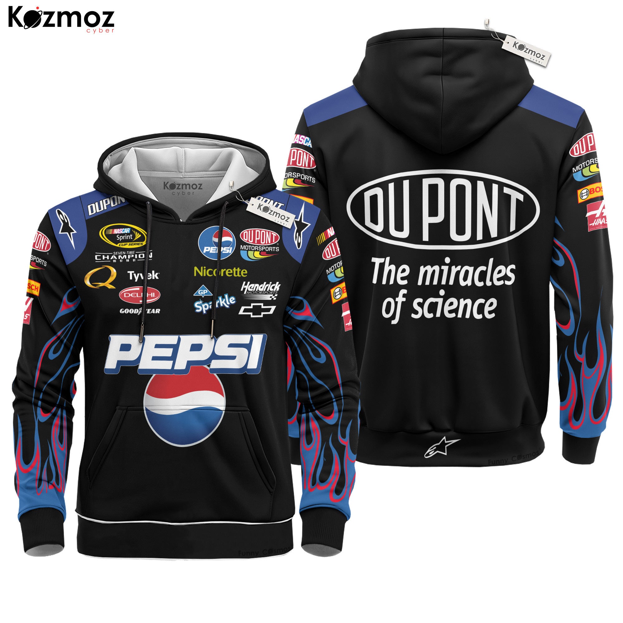 Jeff Gordon Racing Costume 2008 Pepsi Firesuit Collection - Hendrick Motorsports NASCAR Team