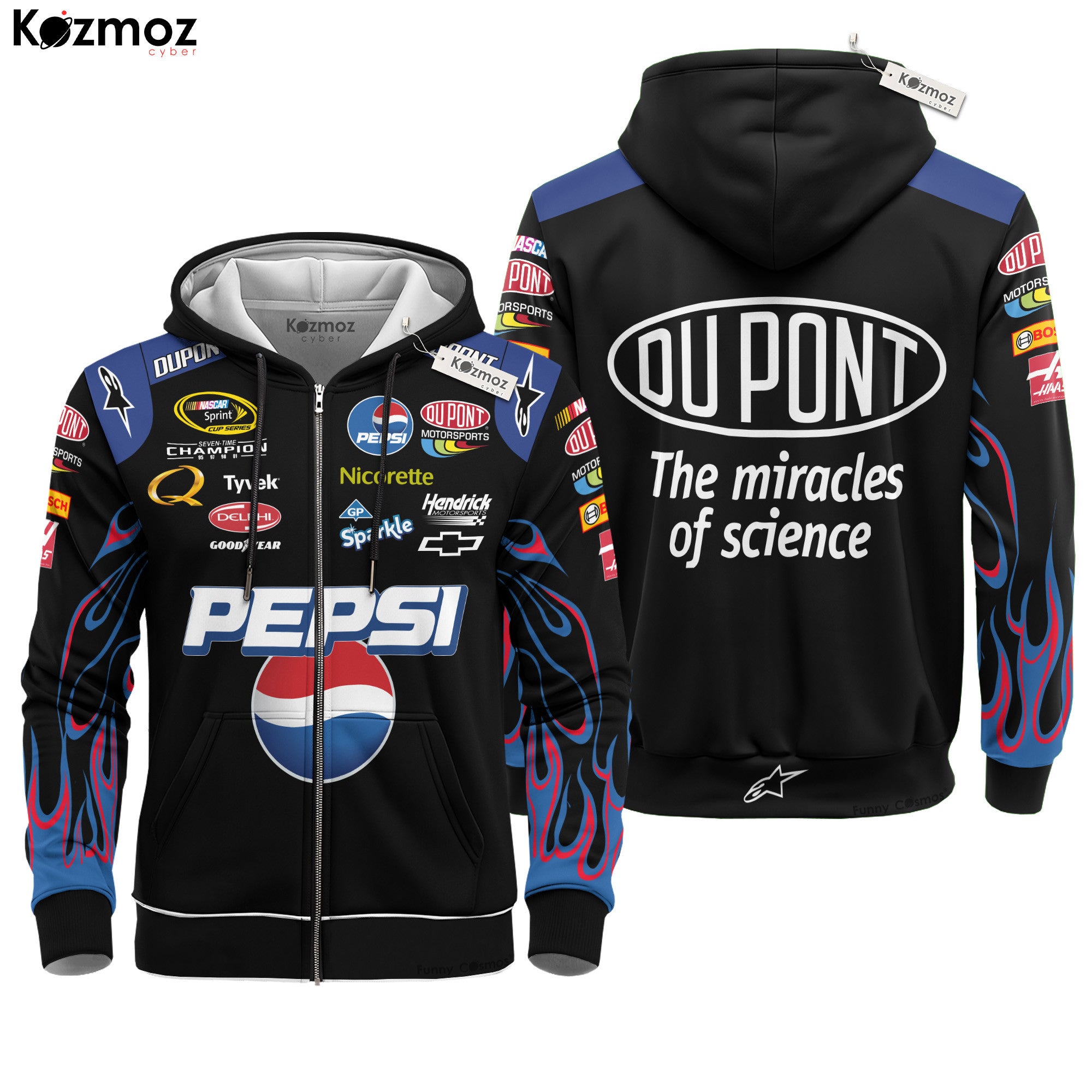 Jeff Gordon Racing Costume 2008 Pepsi Firesuit Collection - Hendrick Motorsports NASCAR Team