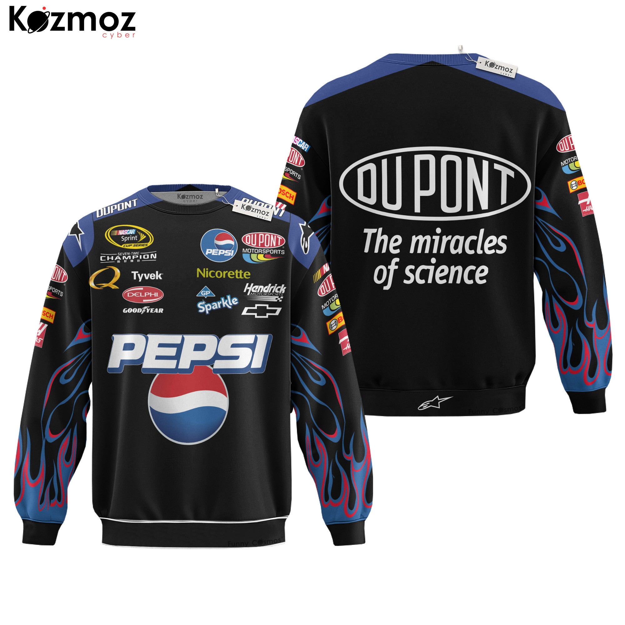 Jeff Gordon Racing Costume 2008 Pepsi Firesuit Collection - Hendrick Motorsports NASCAR Team